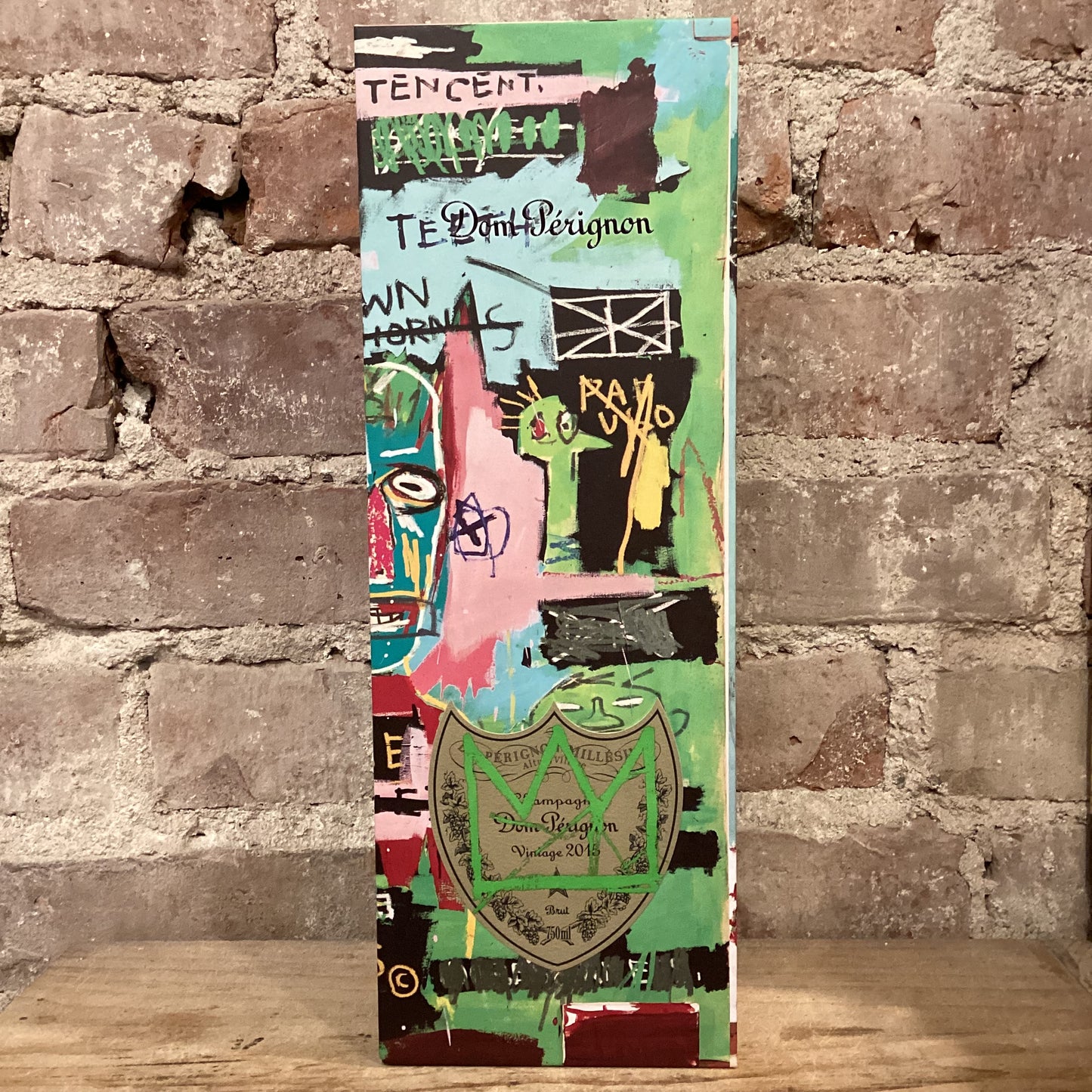 Dom Pérignon Champagne Brut Vintage 2015 Special Edition Tribute to Jean-Michel Basquiat with Gift Box 750mL