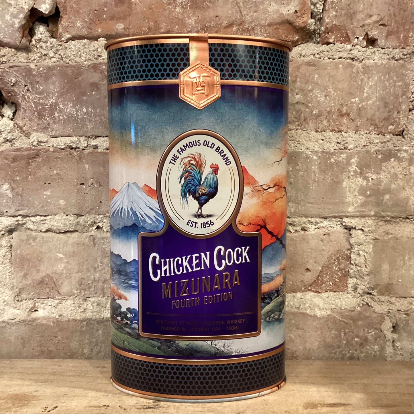 Chicken Cock Whiskey Mizunara Japanese Oak Finish Kentucky Straight Bourbon 750mL