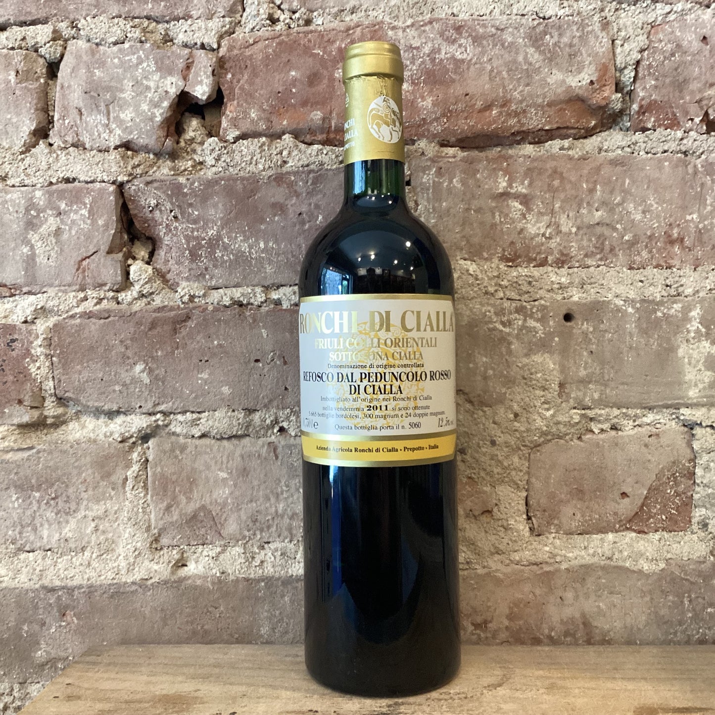 Ronchi di Cialla Refosco dal Peduncolo Rosso 2011 750ml