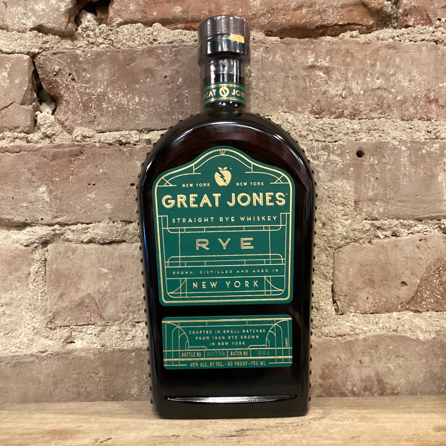 Great Jones Straight Rye Whiskey 750mL