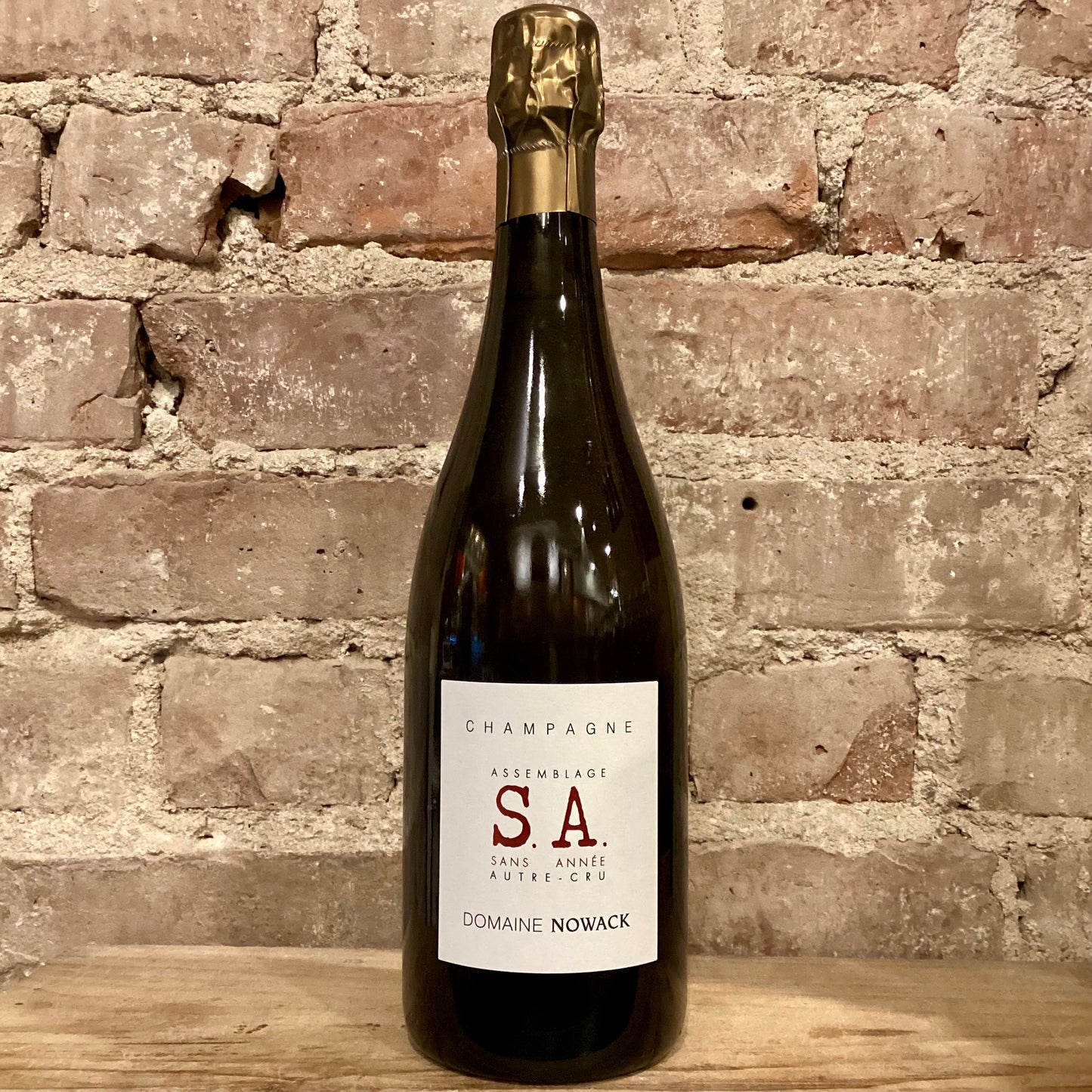 Flavien Nowack Champagne 'S.A.' Extra Brut NV 750mL