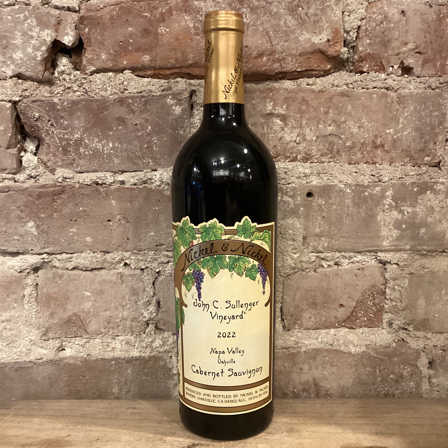 Nickel & Nickel John C. Sullenger Vineyard Cabernet Sauvignon 2022 750mL