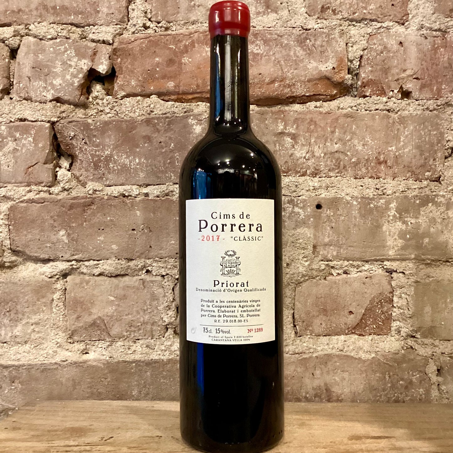 Cims de Porrera Priorat 'Clàssic' Caranyana Vinyes Velles 2017 750mL