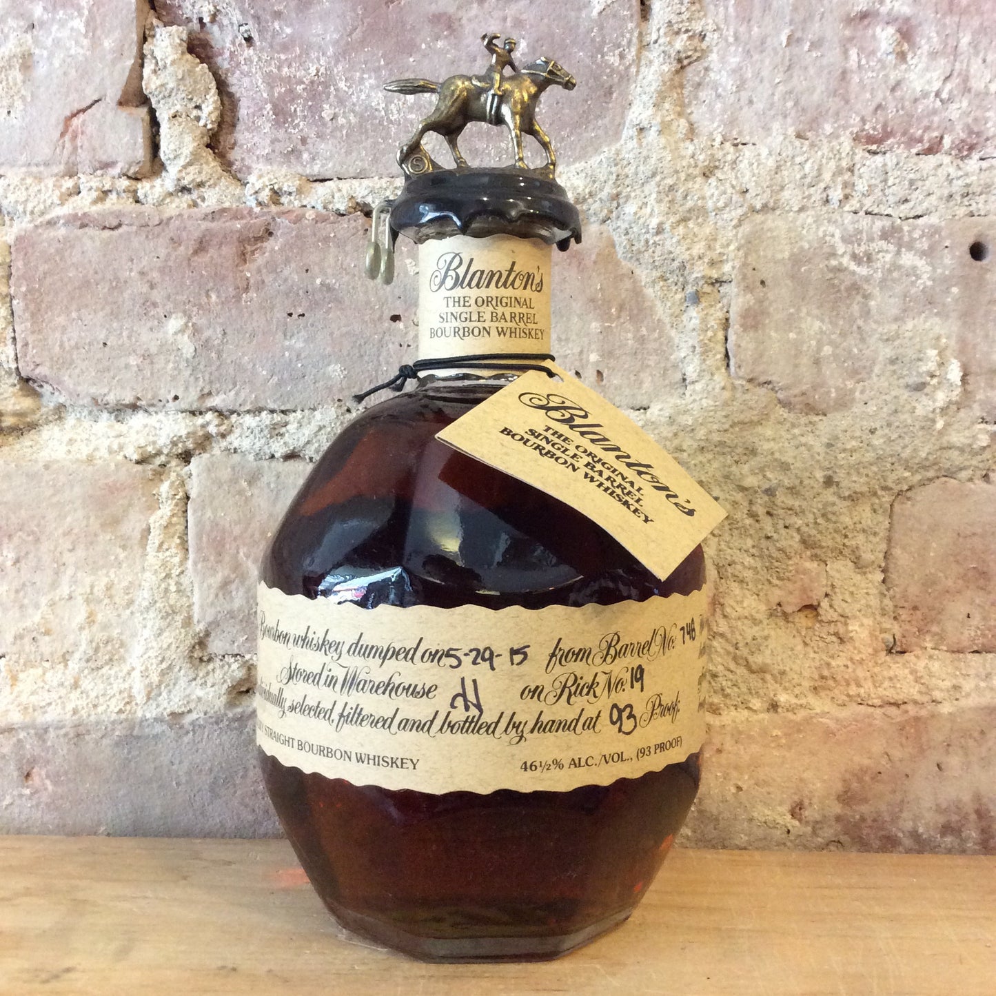 Blanton's The Original Single Barrel Kentucky Straight Bourbon Whiskey 750mL