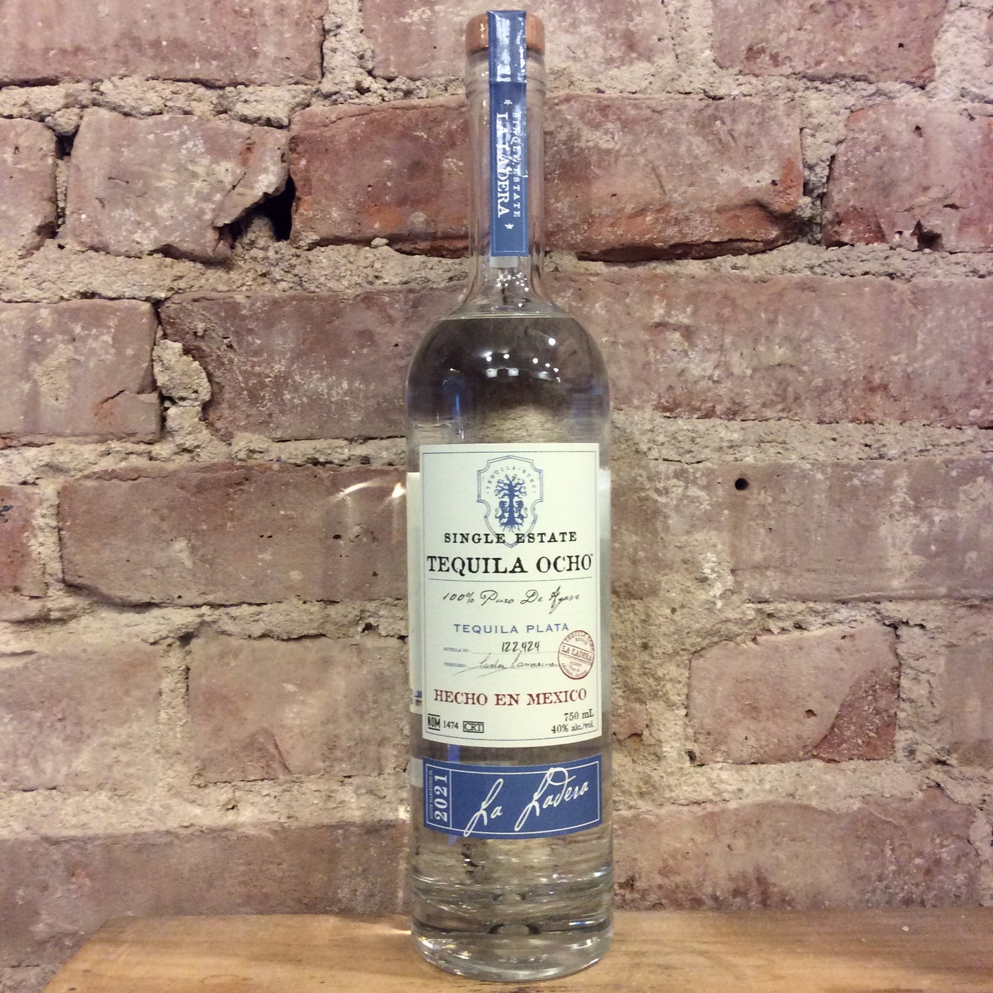 Tequila Ocho 'El Nacimiento' Single Estate Plata 2022 750ml