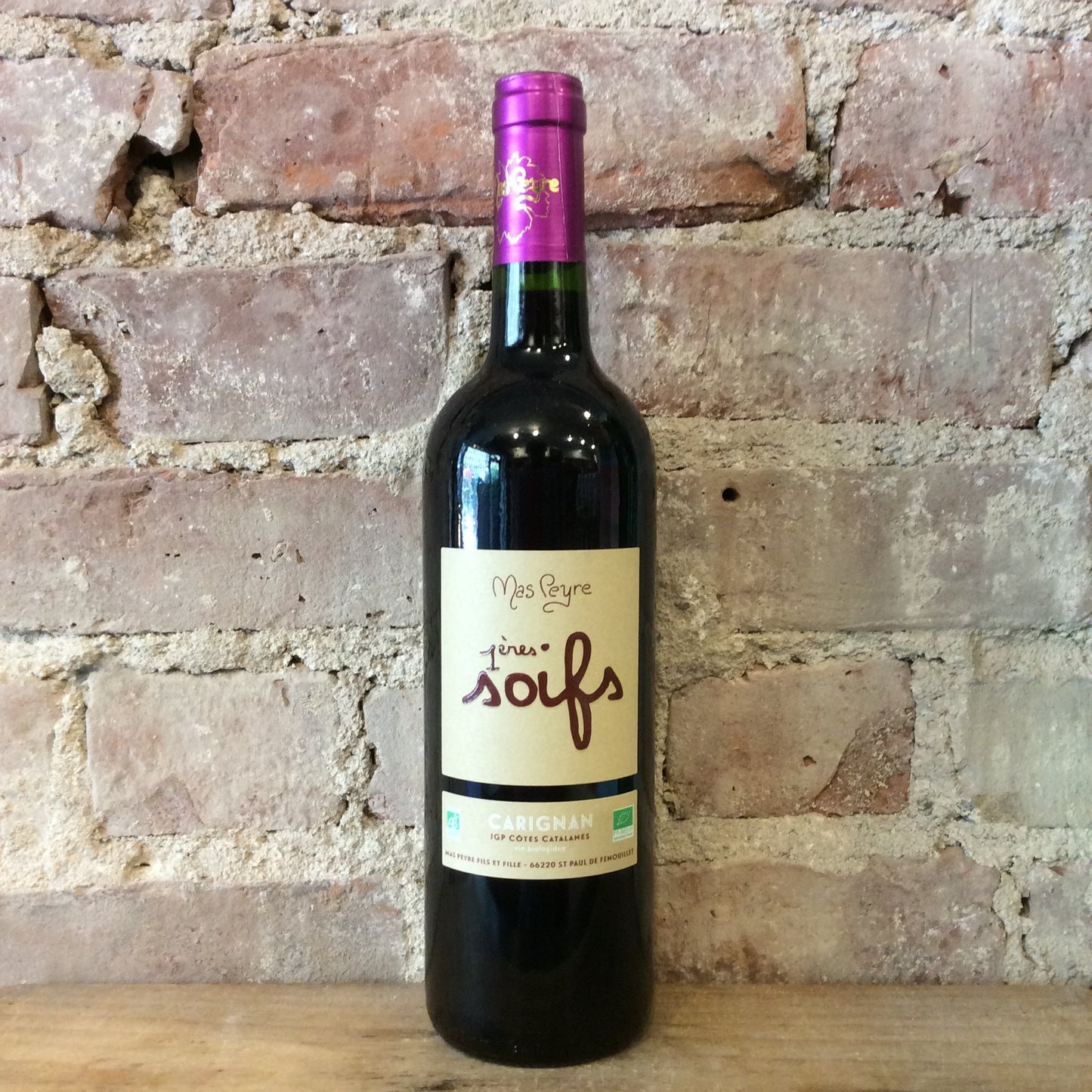 Mas Peyre Cotes Catalanes Carignan 1eres Soifs 2019