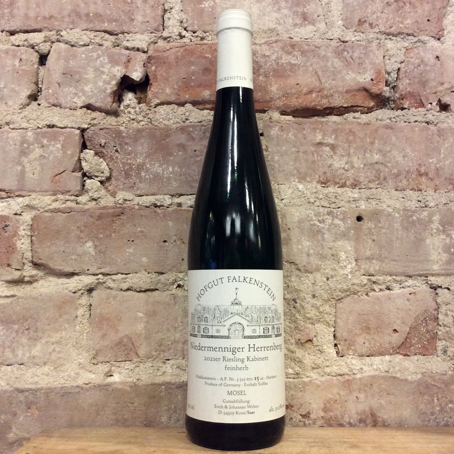 Hofgut Falkenstein Niedermenniger Herrenberg Kabinett Feinherb Herbert AP-15 Riesling 2023 750mL
