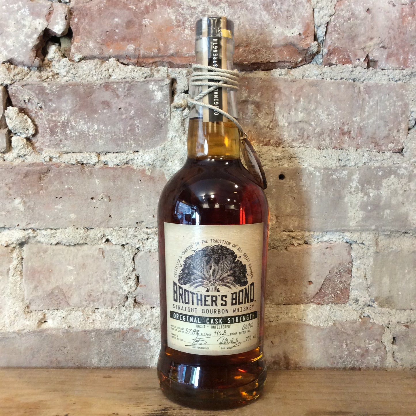 Brothers Bond Bourbon Cask Strength Whiskey 750ml