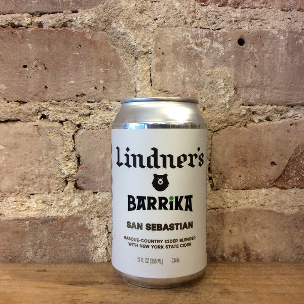 Lindner’s San Sebastian Blended Cider 12oz Can Eastside Cellars