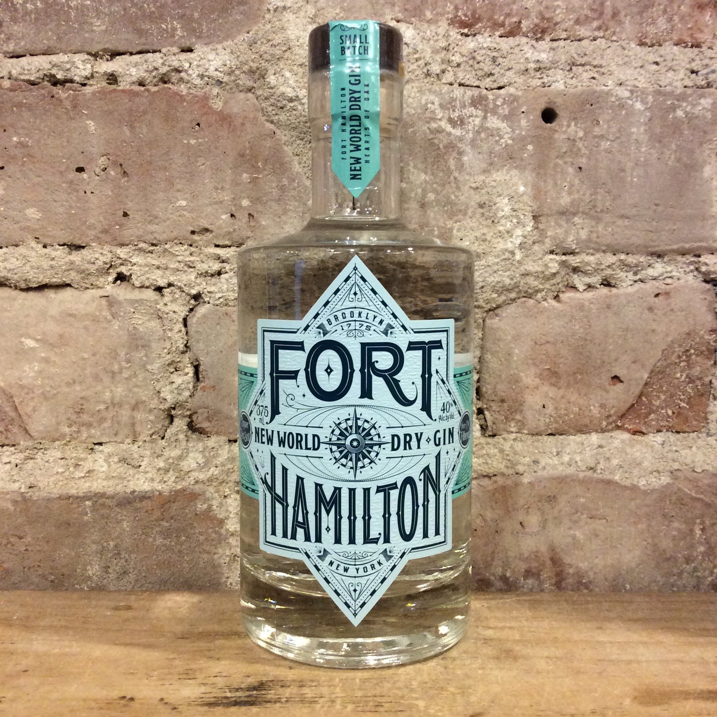 Fort Hamilton Copper Pot Still Non Chill Filtered New World Dry Gin 375mL