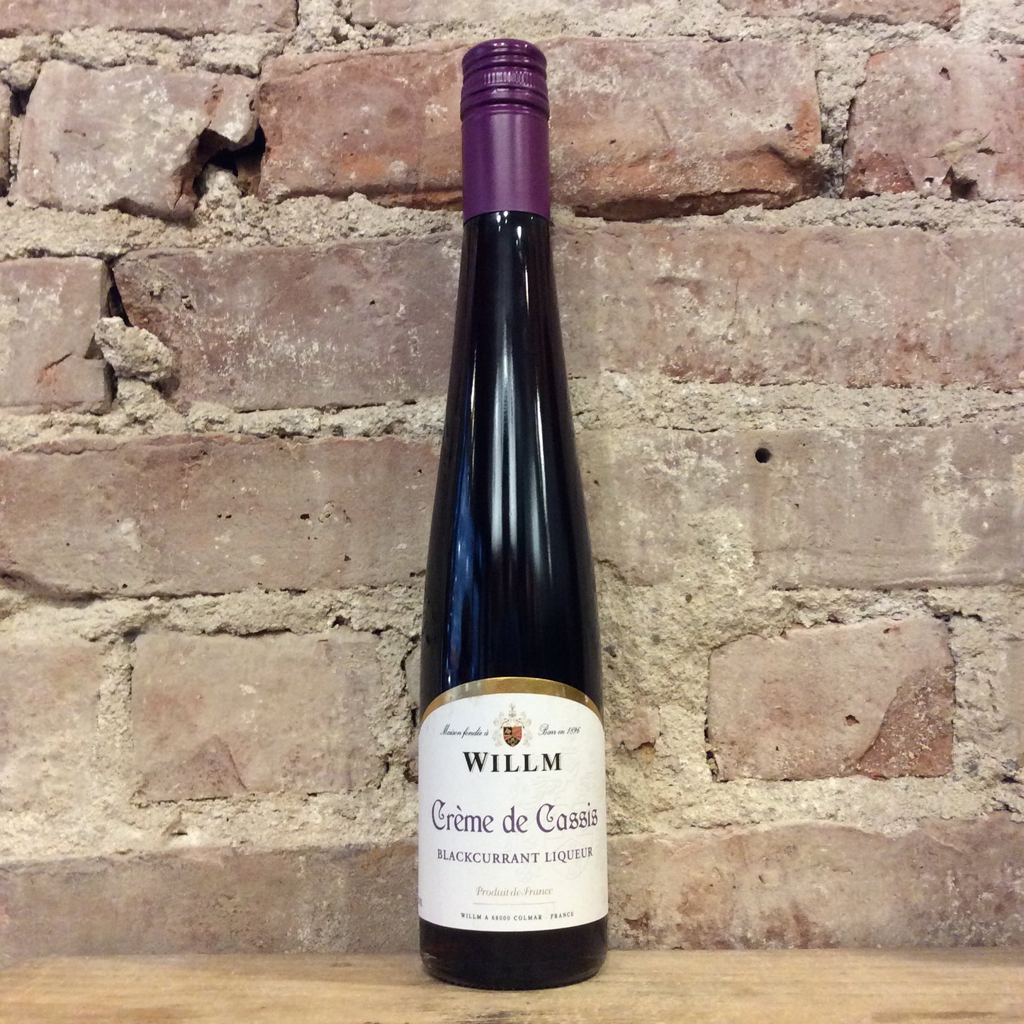 Maison Willm Creme de Cassis Blackcurrant Liqueur 375mL