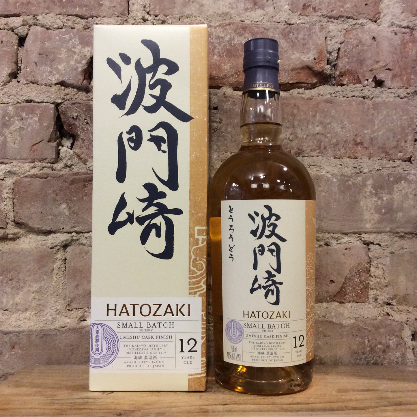 Hatozaki Small Batch 12 Year Umeshu Cask Finish 750mL