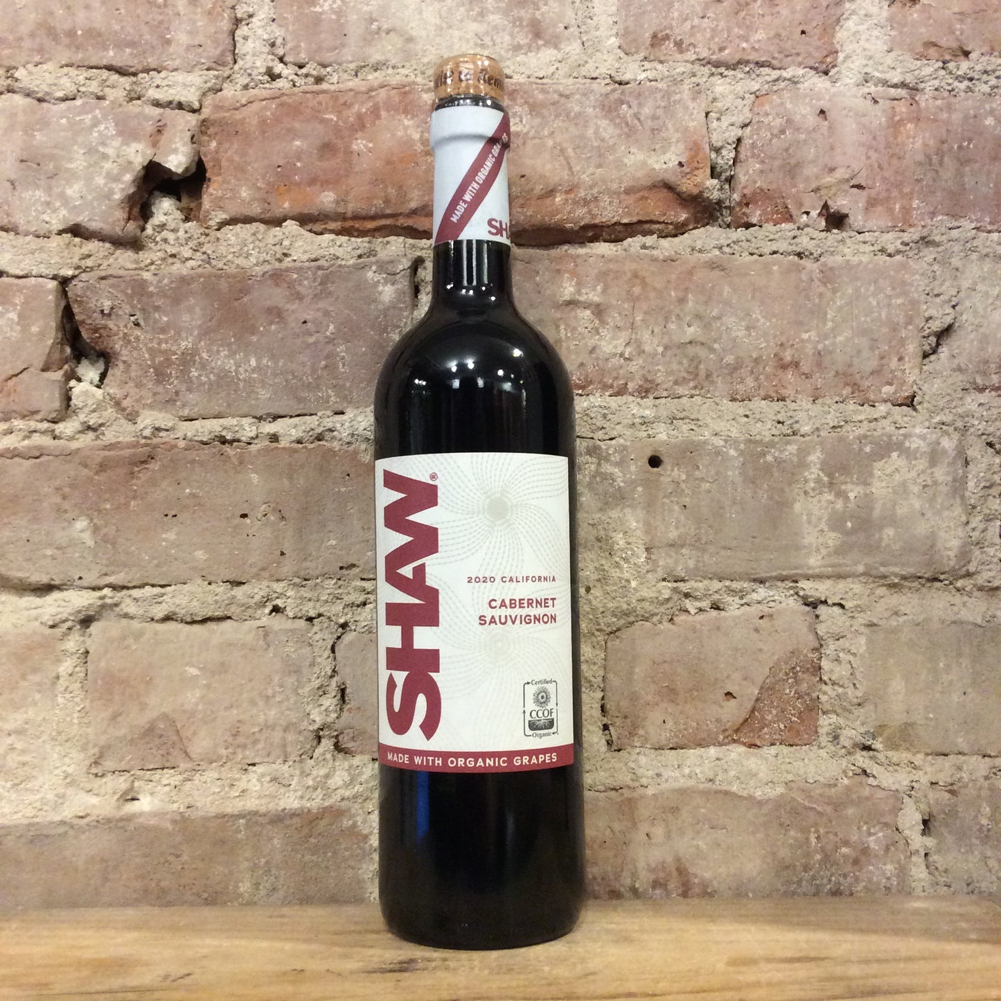 Shaw Organic Cabernet Sauvignon 2020 750mL