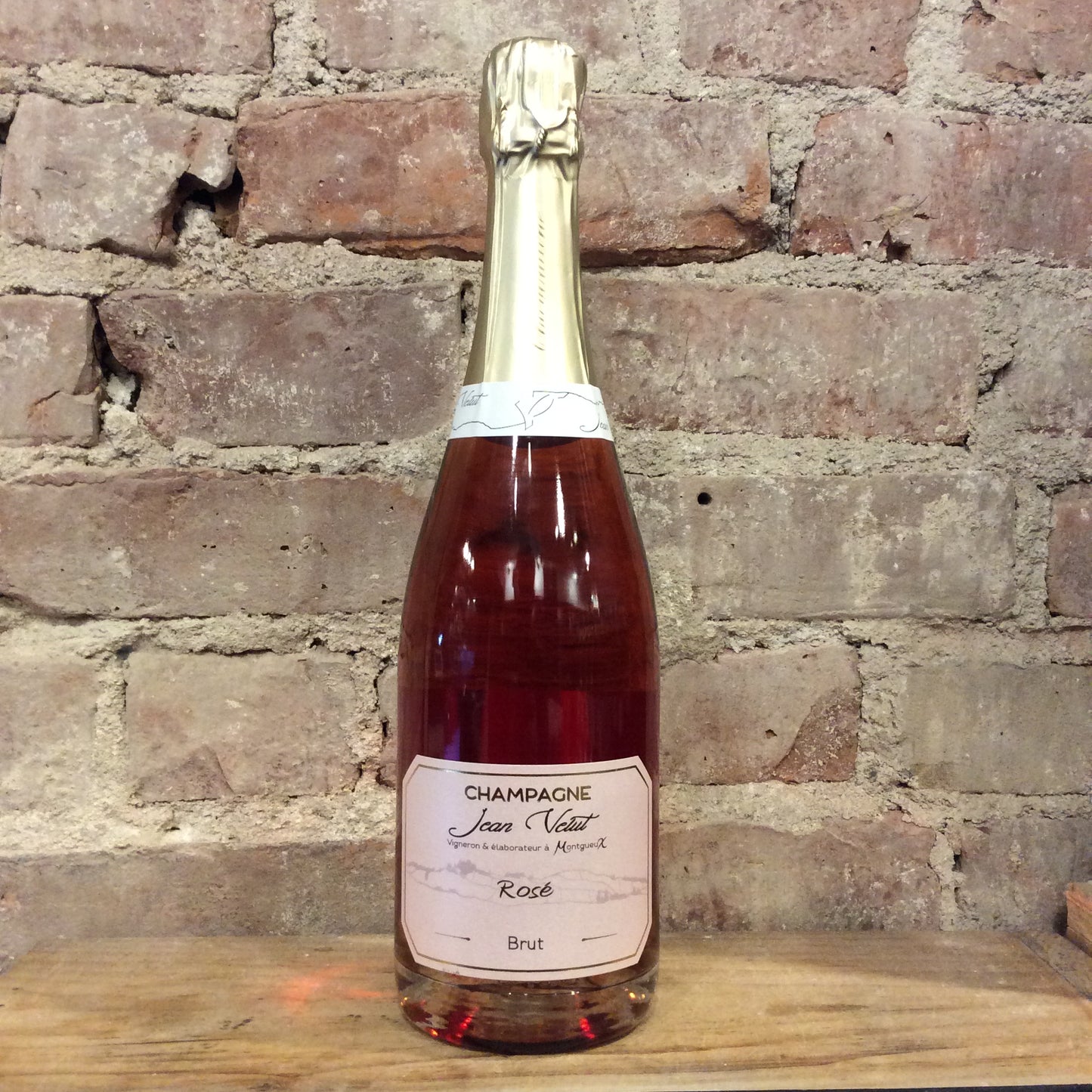 Jean-Velut Brut Rose Champagne NV 750mL