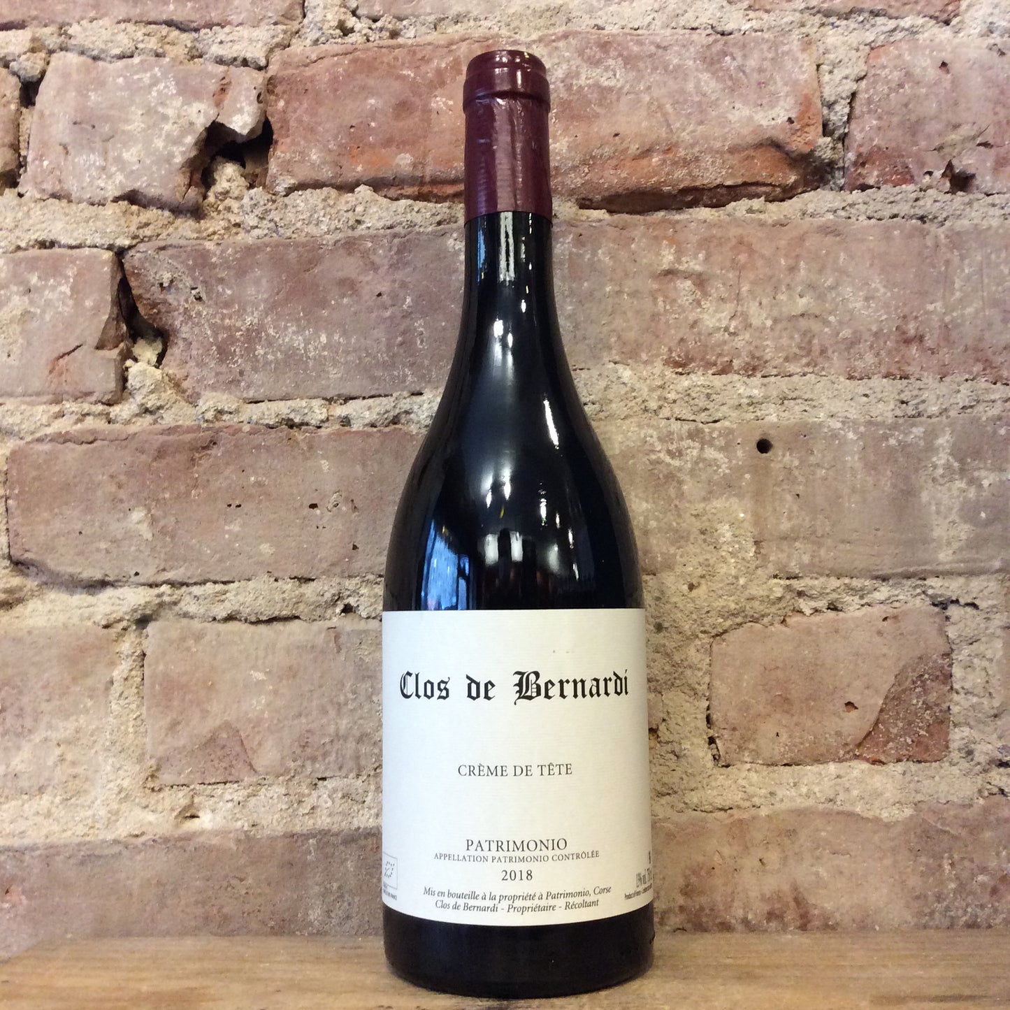Clos De Bernardi Patrimonio 'Creme de Tête' 2018 750ml