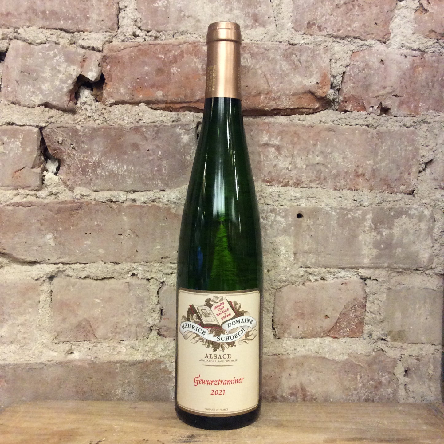 Domaine Maurice Schoech Vin d'Alsace Gewurztraminer 2021 750mL