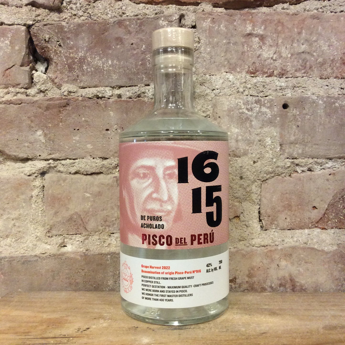 Pisco 1615 Acholado 84 Proof 750ml