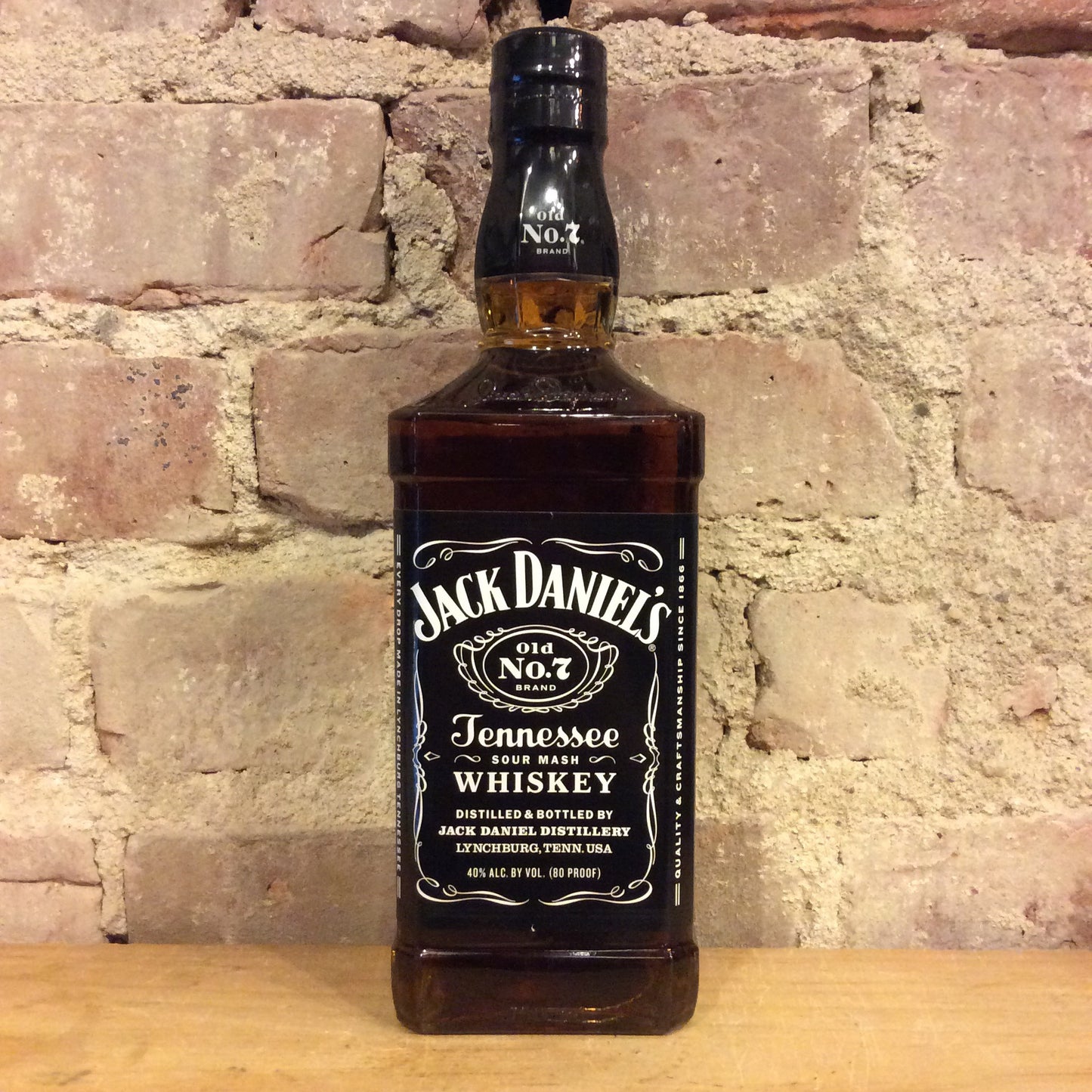 Jack Daniel's Black Label Old Time Old No.7 Brand Sour Mash Tennessee Whiskey 750mL