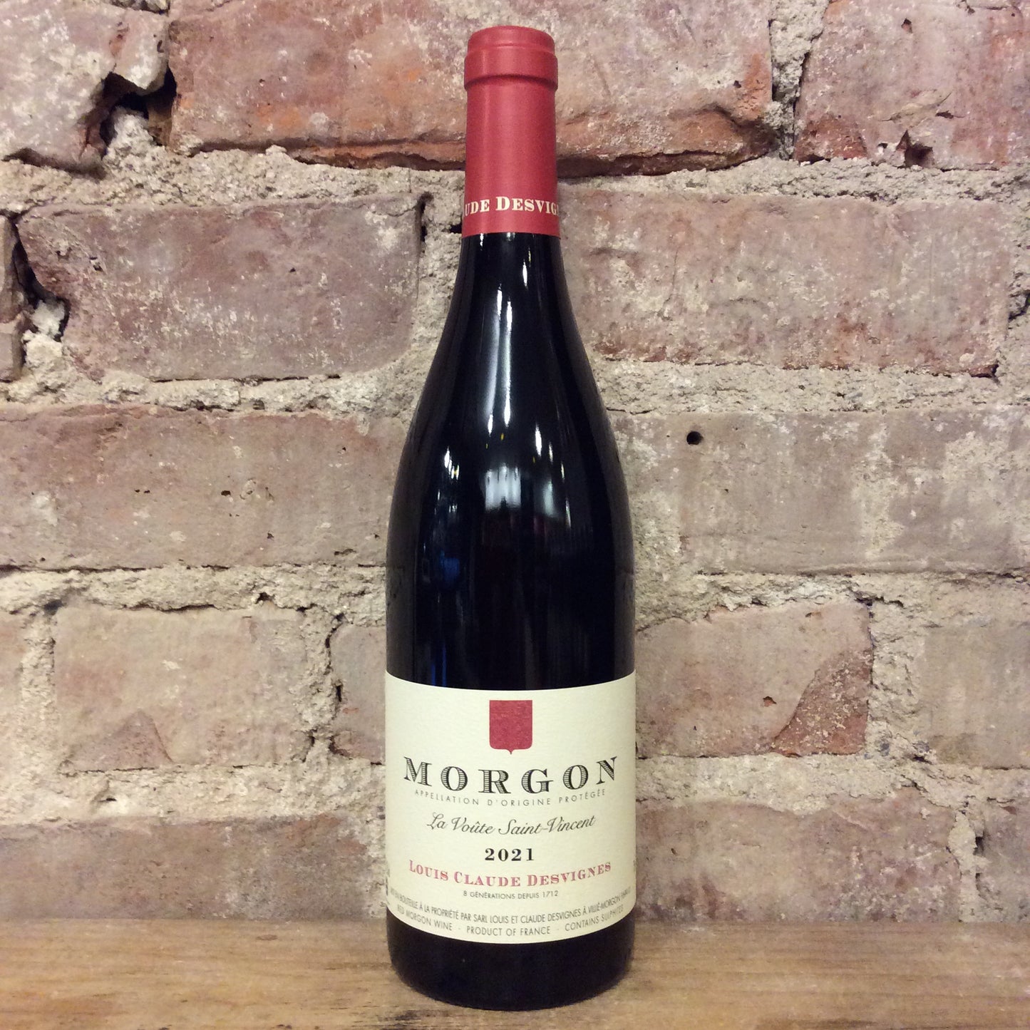 Louis Claude Desvignes Morgon 'La Voûte Saint-Vincent' 2021 750mL
