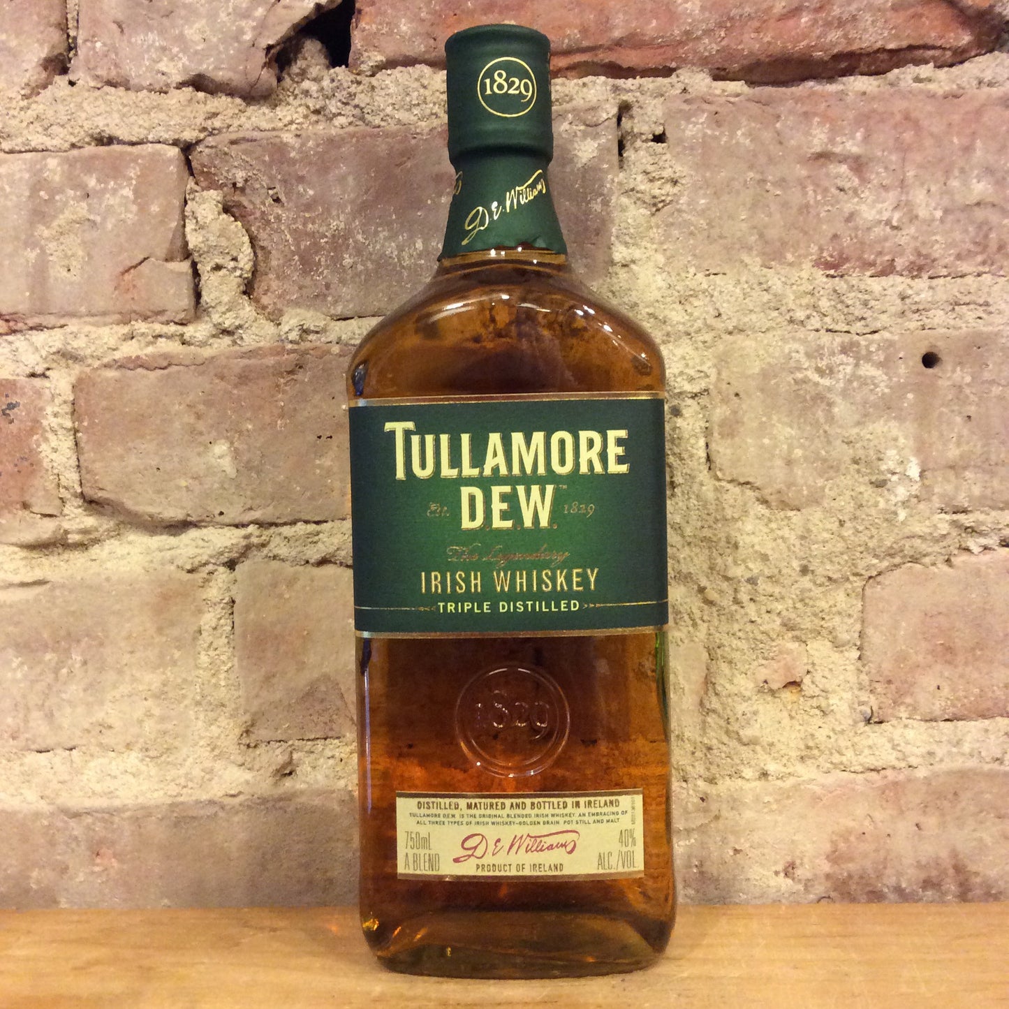 Tullamore D.E.W. Blended Irish Whiskey 750ml