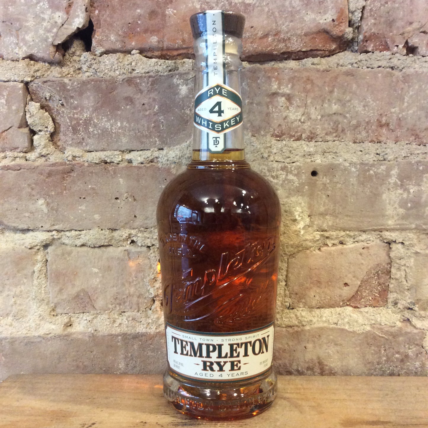 Templeton 4 Year Old Rye Whiskey