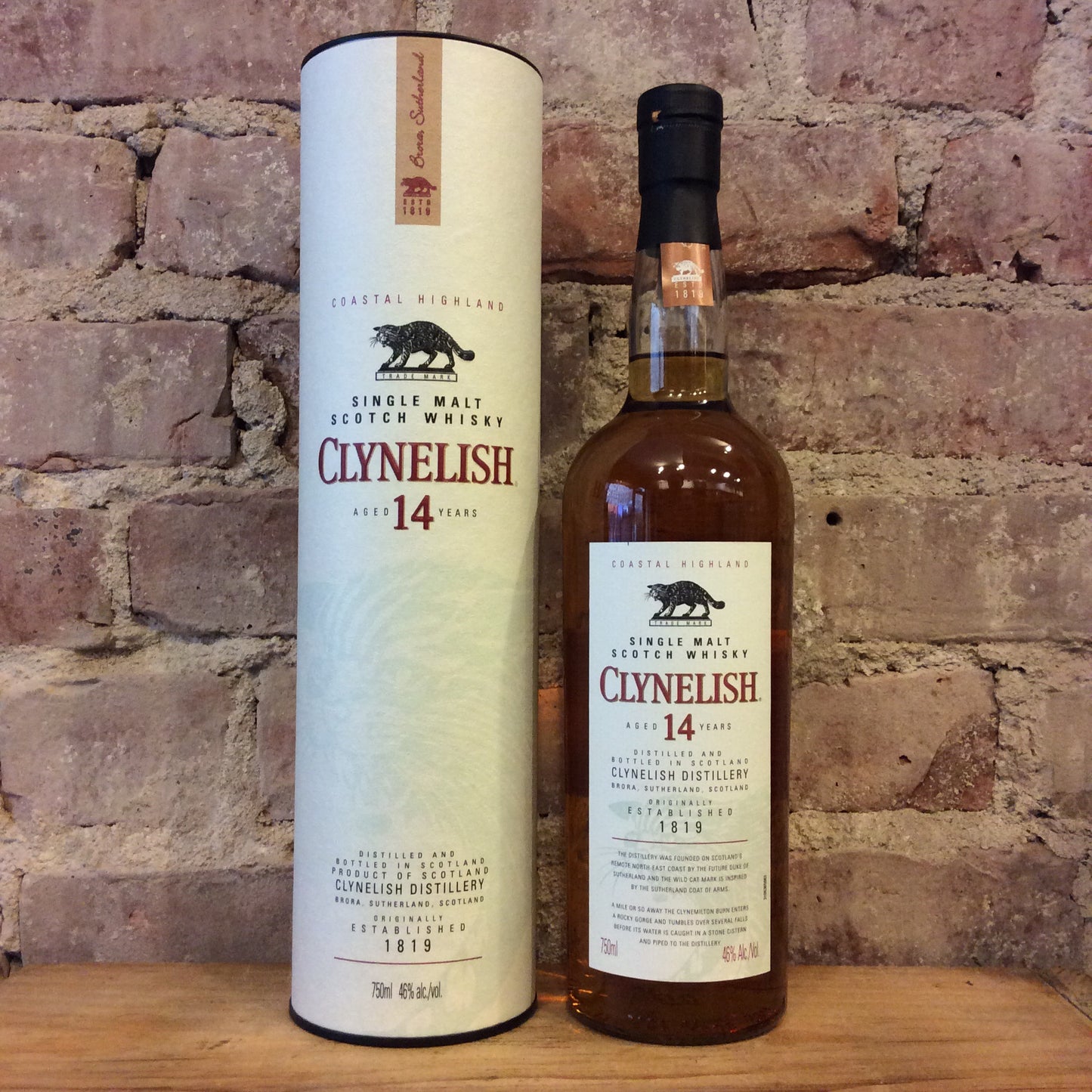 Clynelish 14 Year Old Single Malt Scotch Whisky 750mL