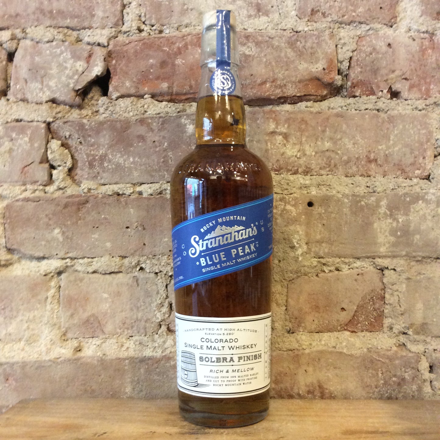 Stranahan's Rocky Mountain Blue Peak Colorado Single Malt Whiskey 750ml