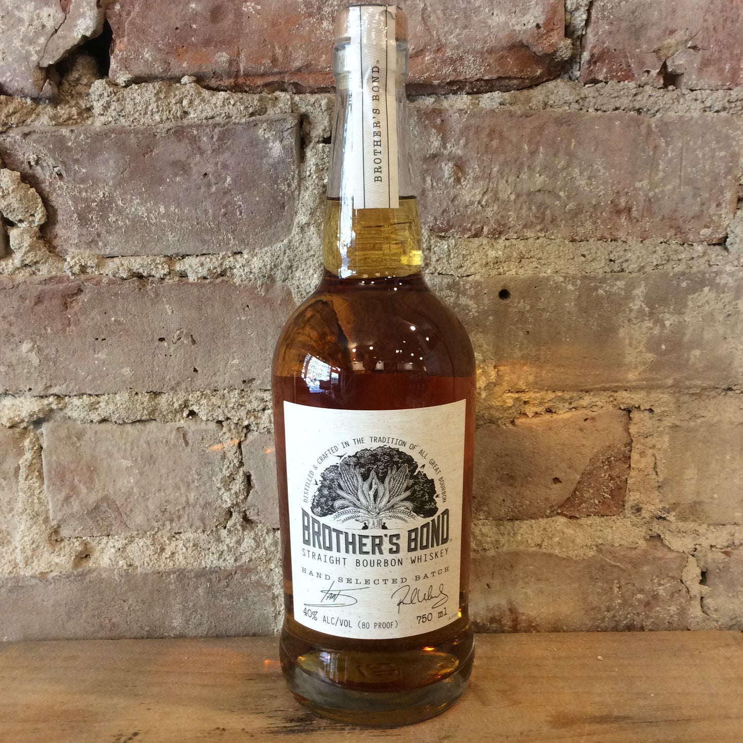 Brother's Bond Straight Bourbon Whiskey 750ml