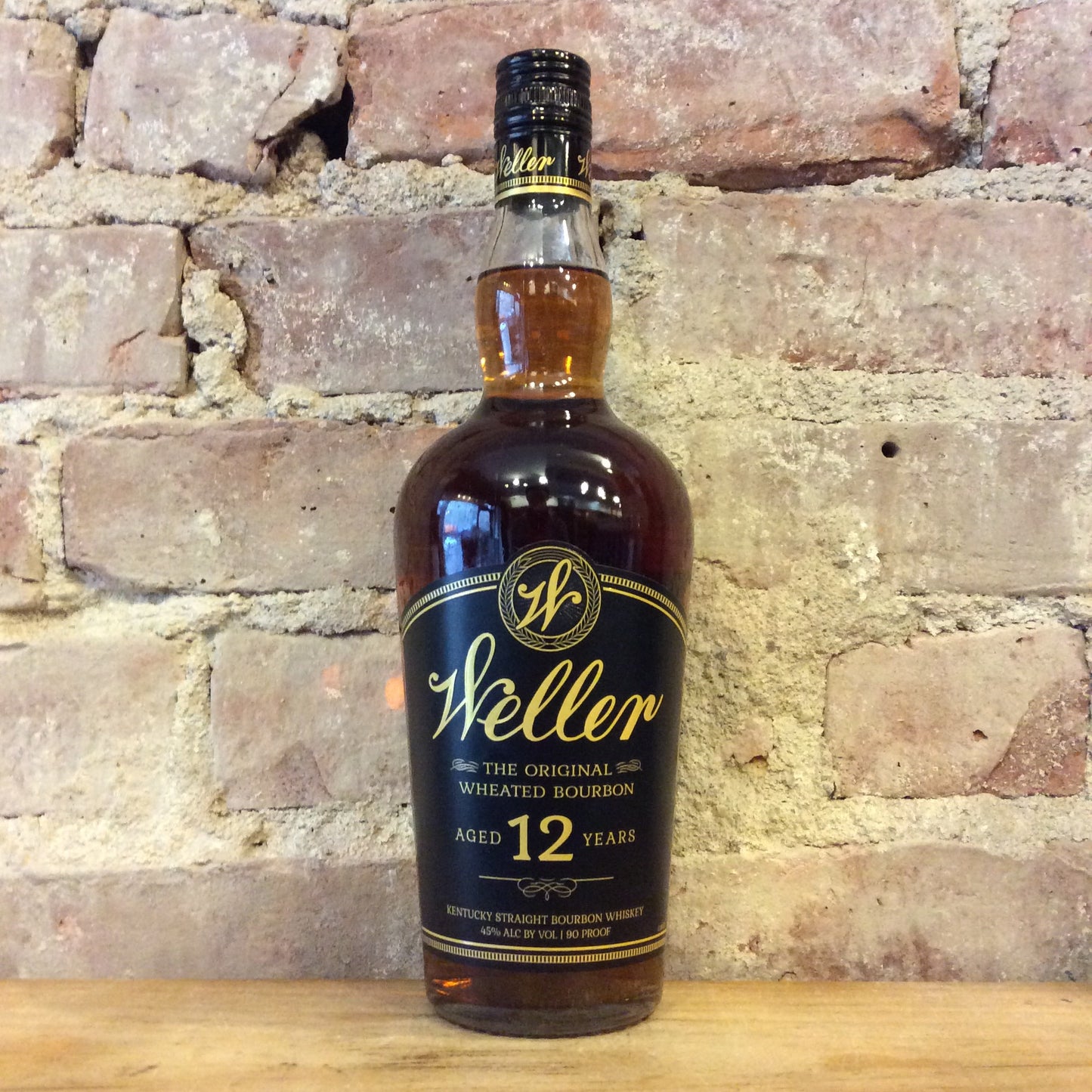 W. L. Weller 12 Year Old Kentucky Straight Wheated Bourbon Whiskey 750ml