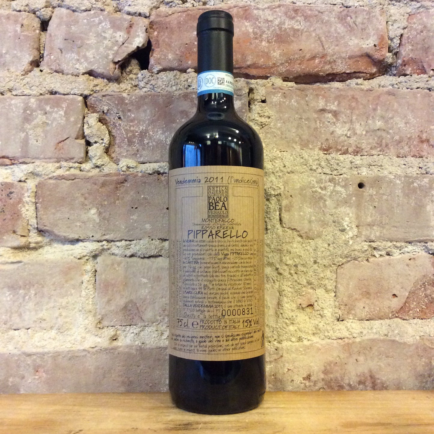 Paolo Bea 'Pipparello' Montefalco Rosso Riserva 2018