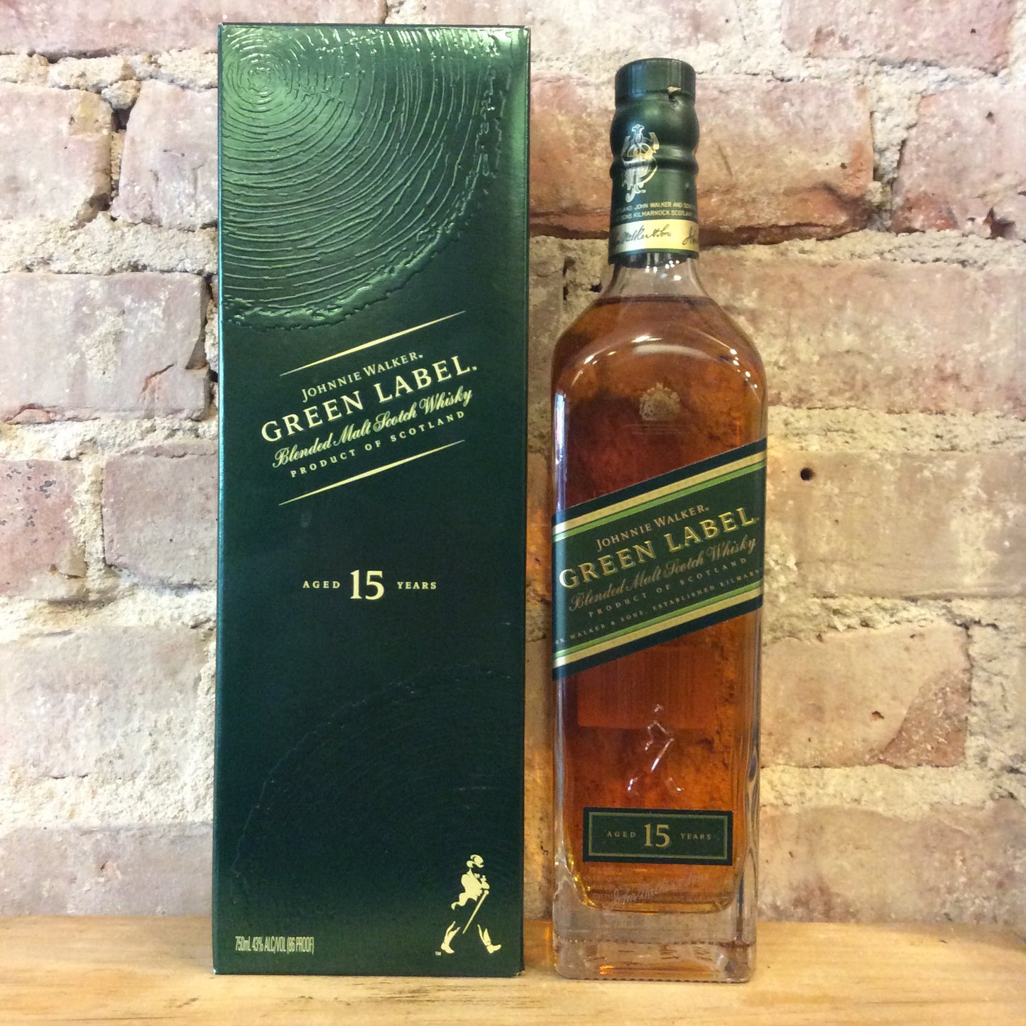 Johnnie Walker Green Label Scotch Whisky 750ml