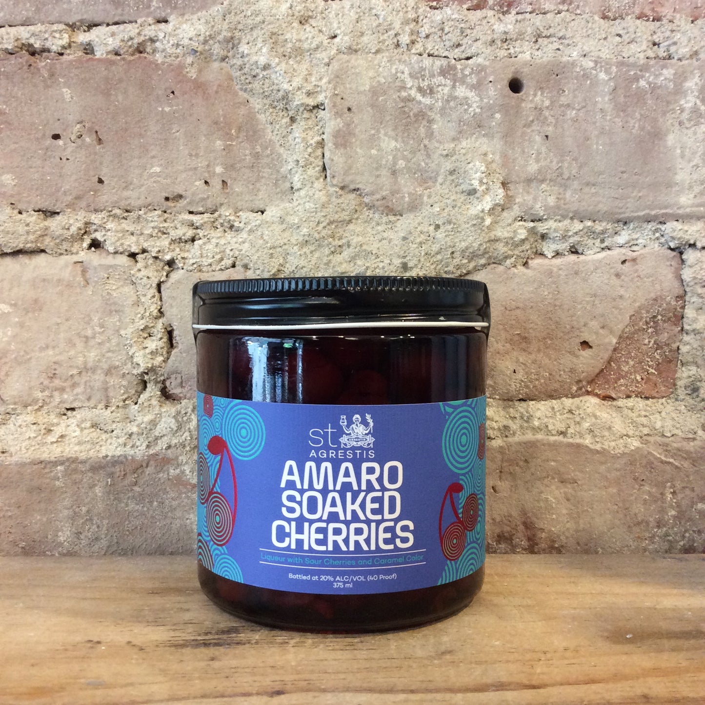 St. Agrestis Amaro Soaked Cherries 375ml