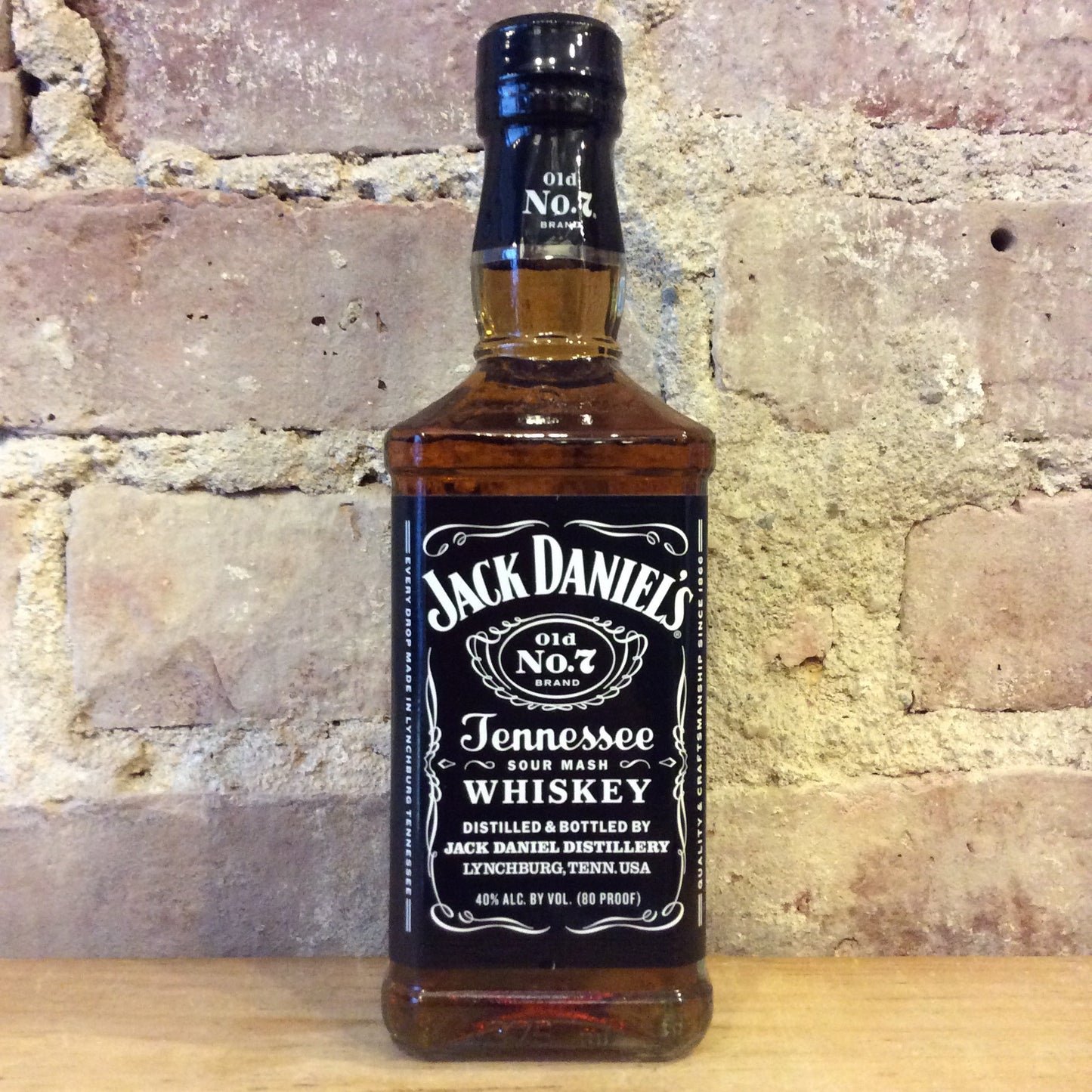 Jack Daniel's Black Label Old Time Old No.7 Brand Sour Mash Tennessee Whiskey 375mL