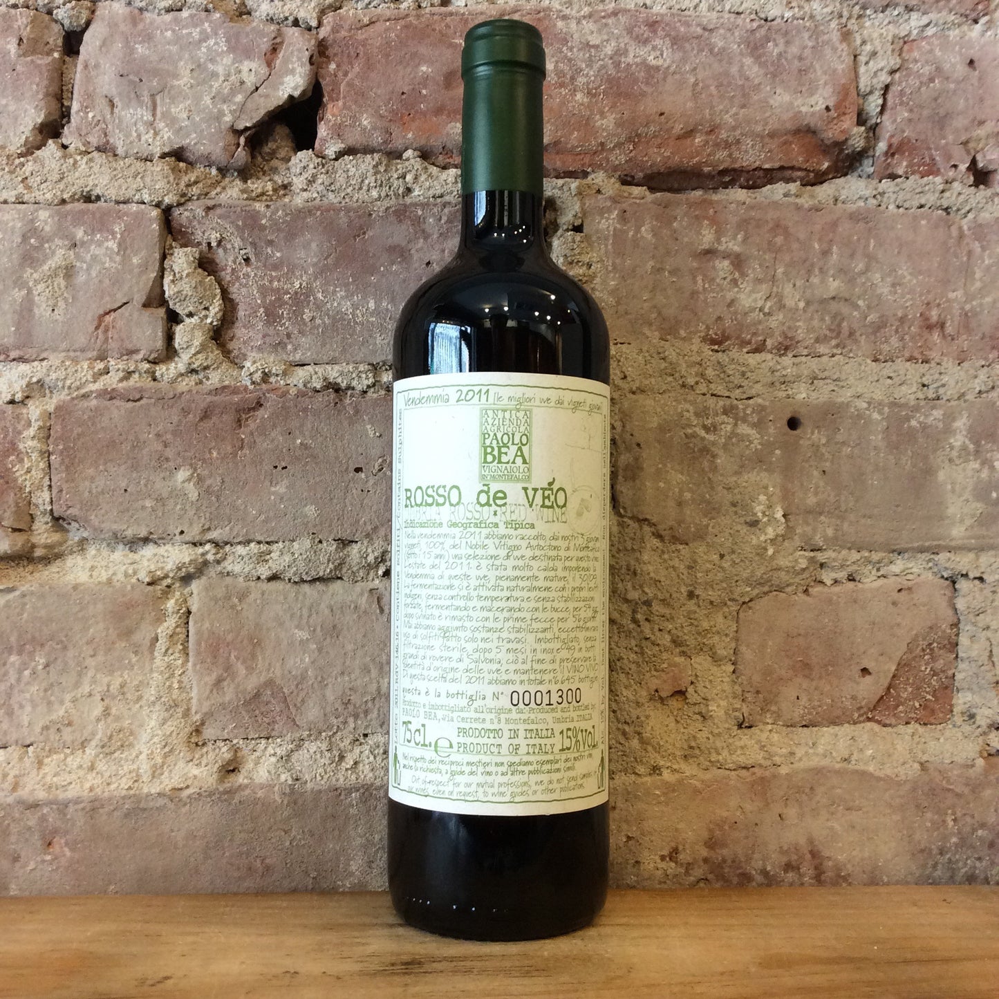 Paolo Bea Rosso de Veo 2019 750mL