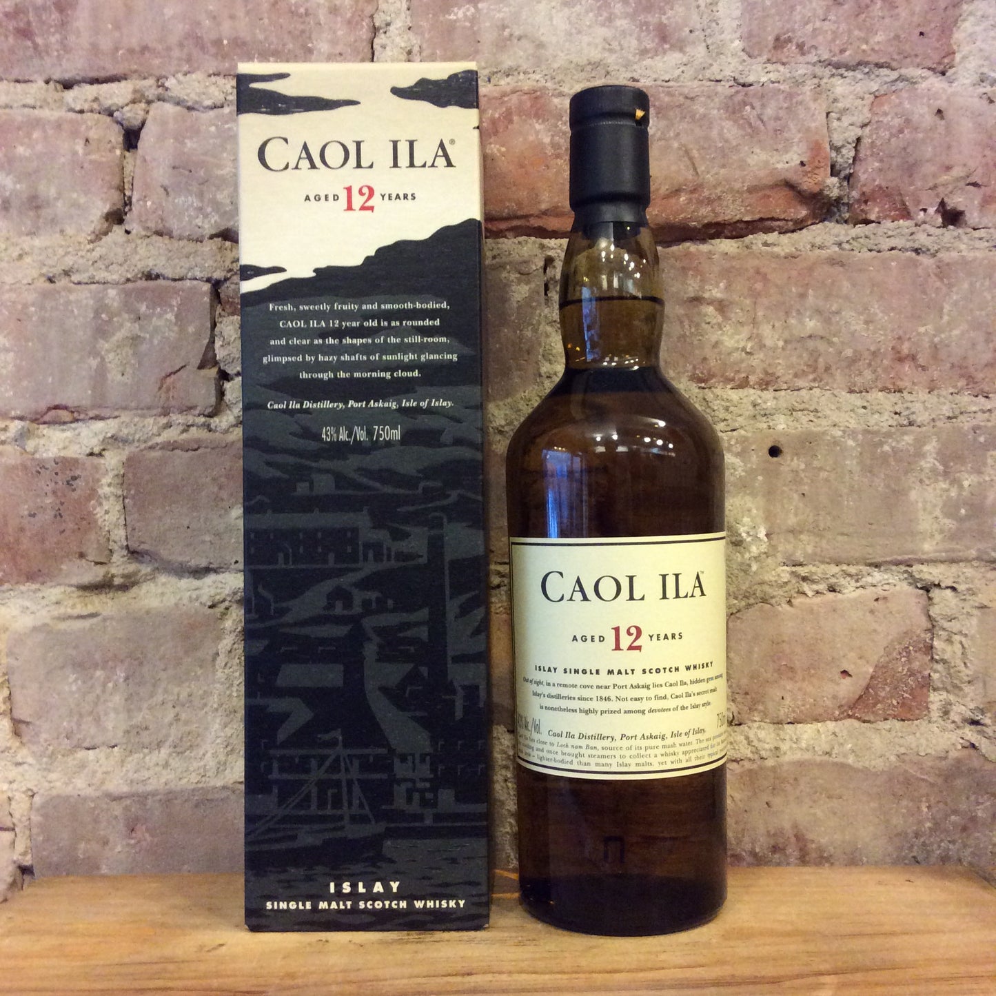 Caol Ila 12 Year Old Single Malt Scotch Whisky 750ml