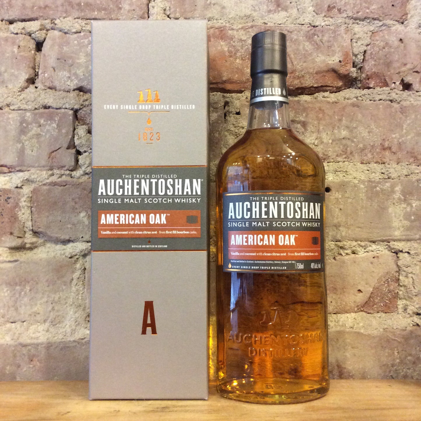 Auchentoshan American Oak Single Malt Scotch Whiskey