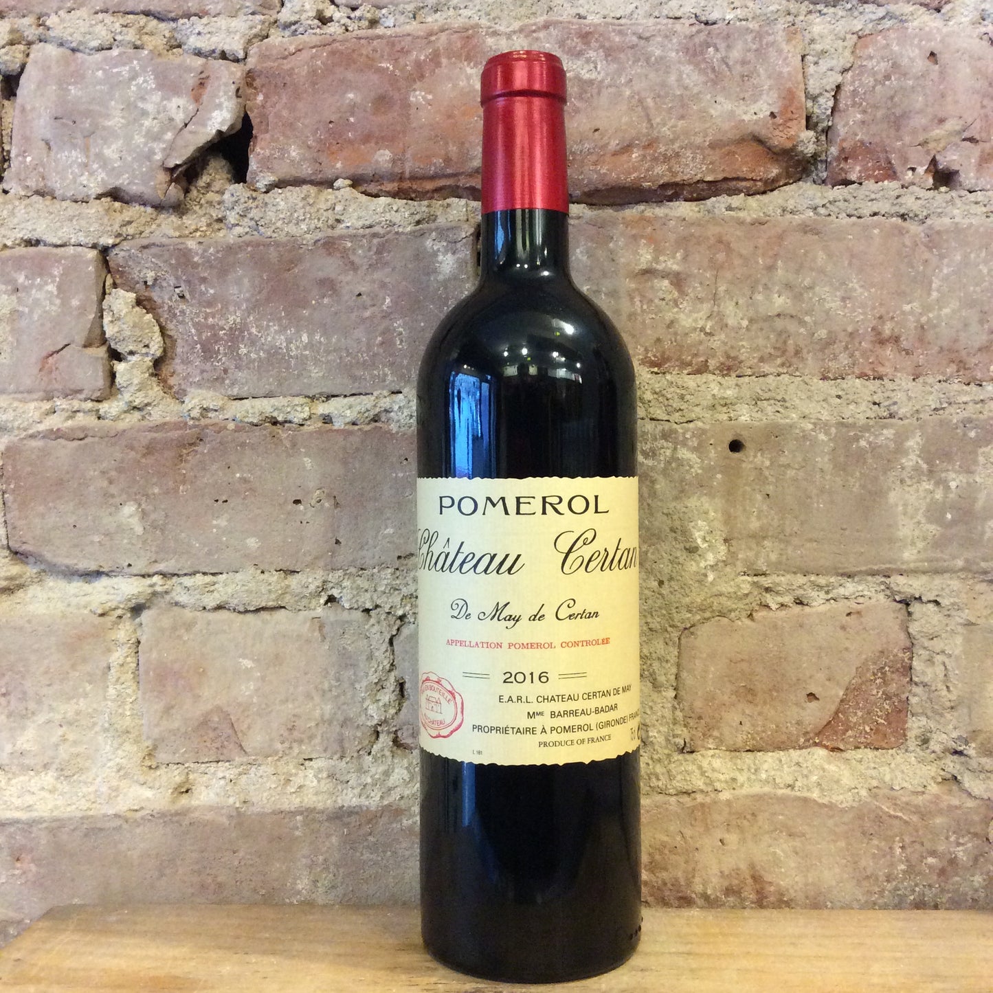 Chateau Certan de May de Certan Pomerol 2016