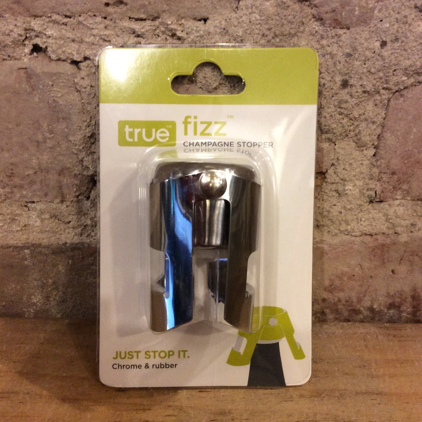 Chrome Champagne Stopper