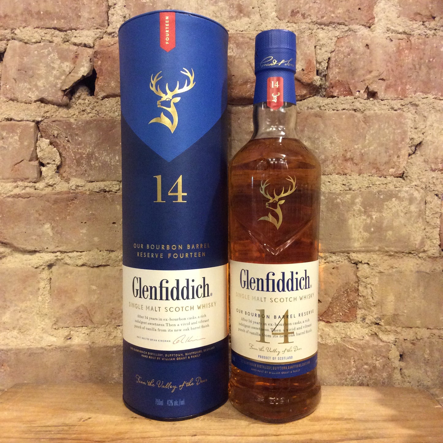Glenfiddich Scotch Single Malt 14 Year Bourbon Barrel Reserve 750mL