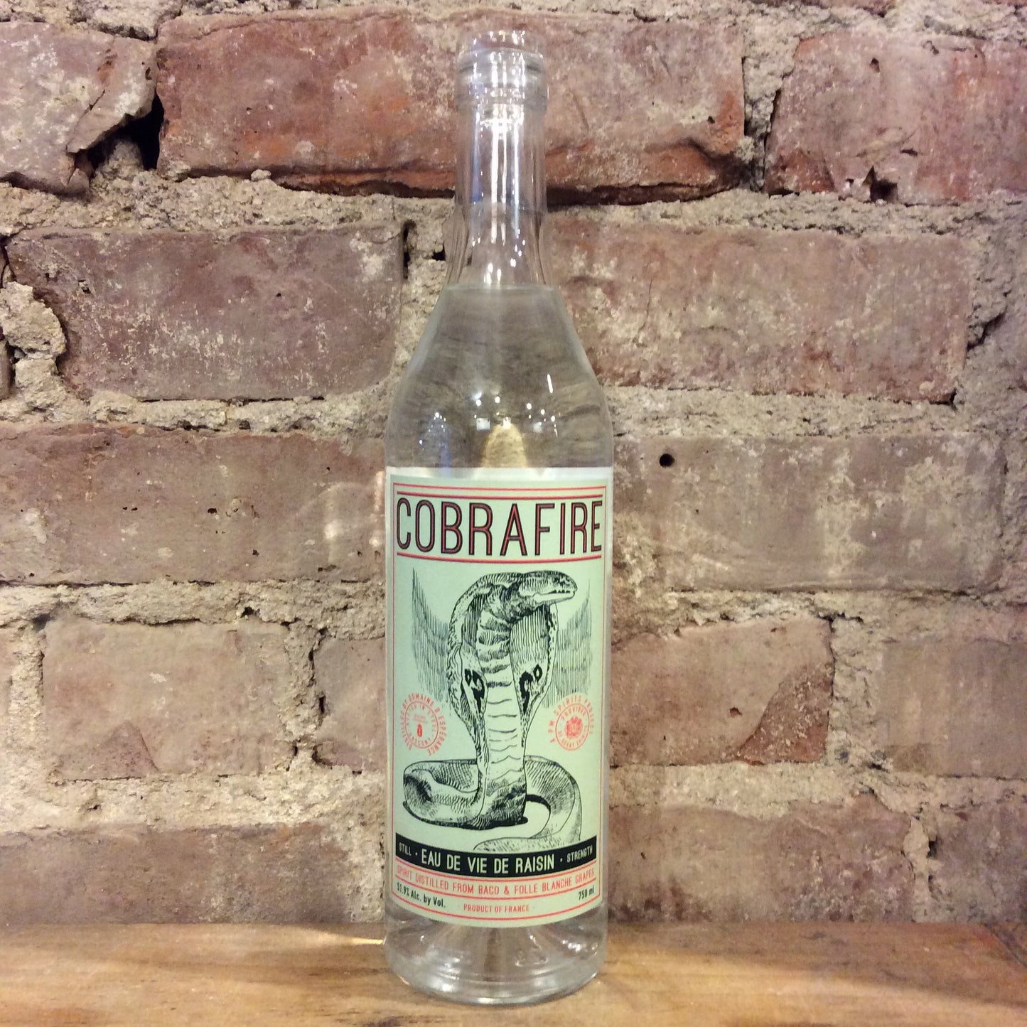 Cobrafire Eau de Vie de Raisin 750ml