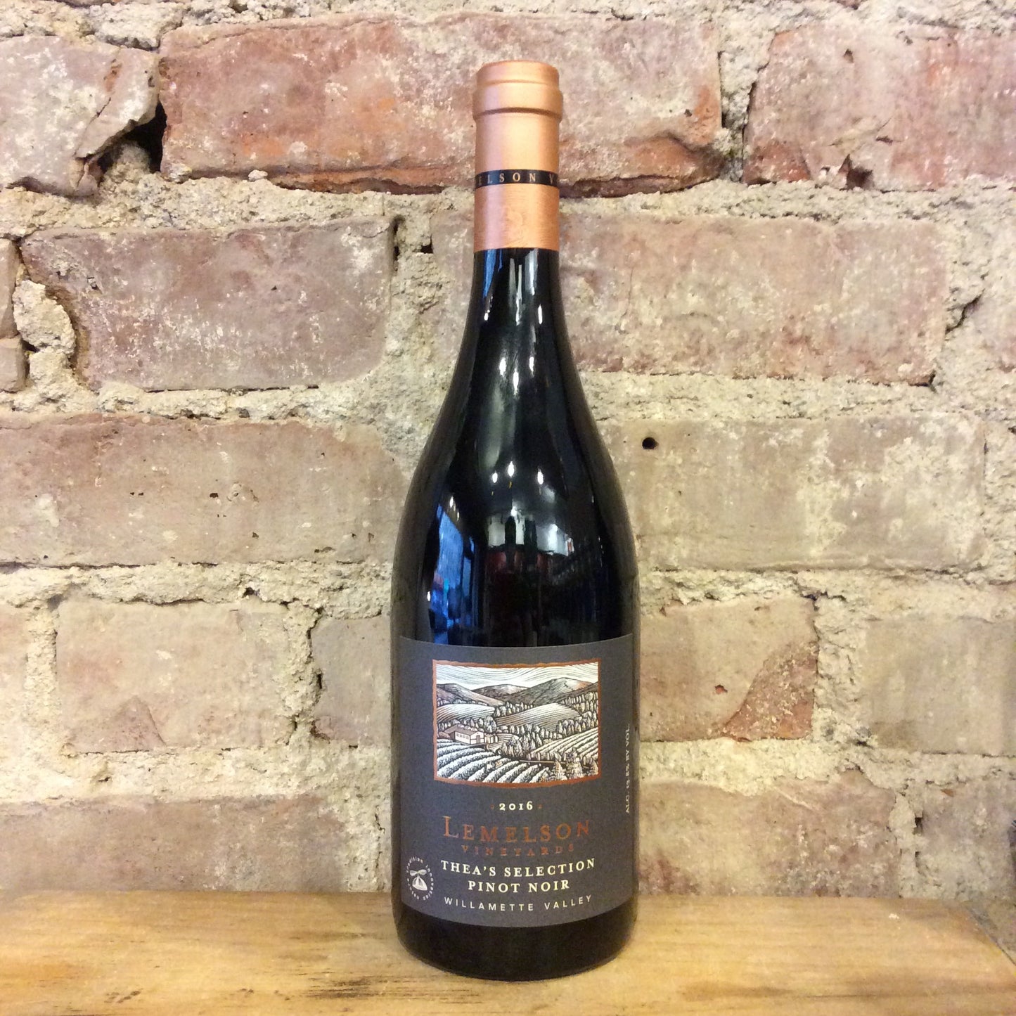 Lemelson Vineyards Thea's Selection Pinot Noir Willamette Valley 2019