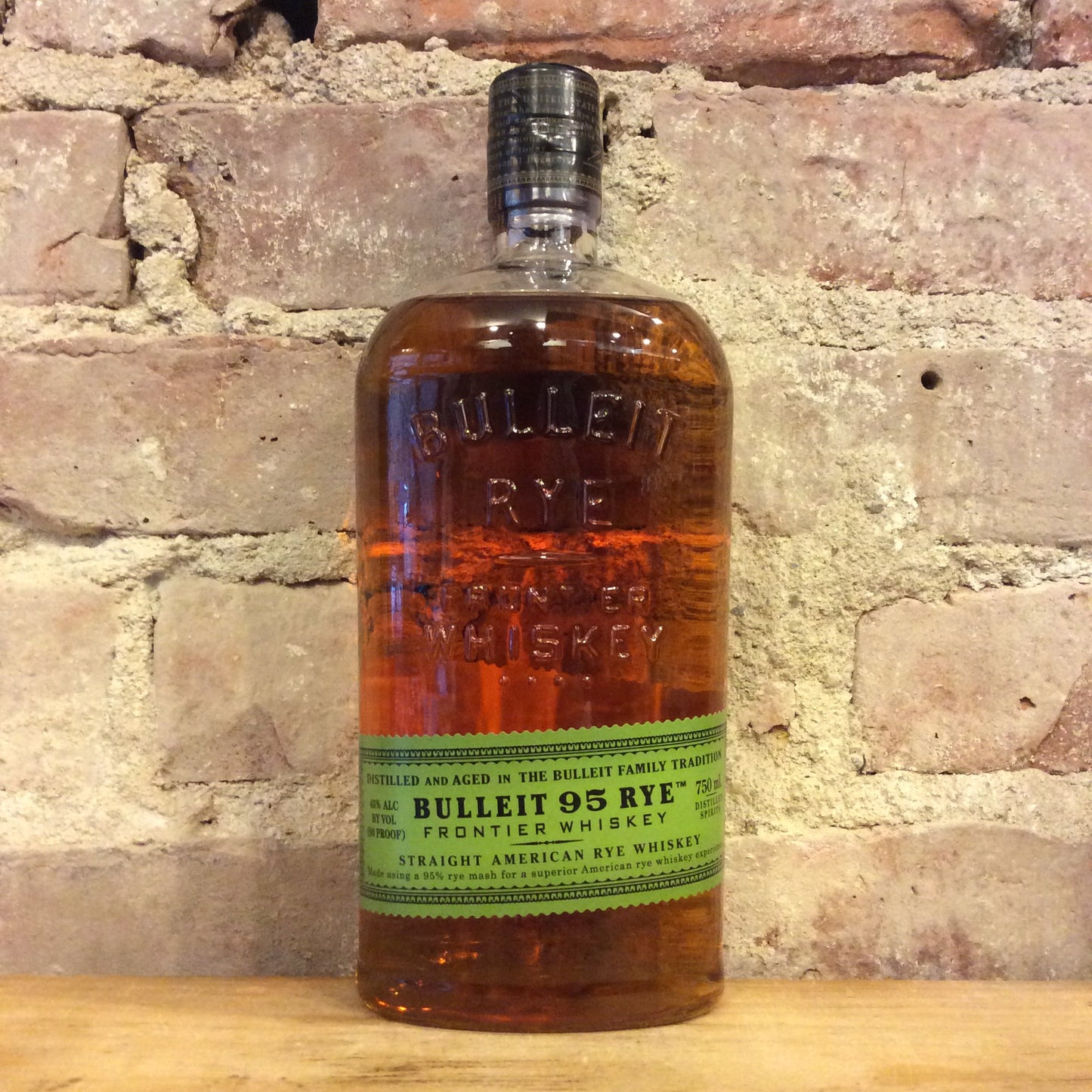 Bulleit Small Batch American Straight Rye Mash Whiskey 750mL