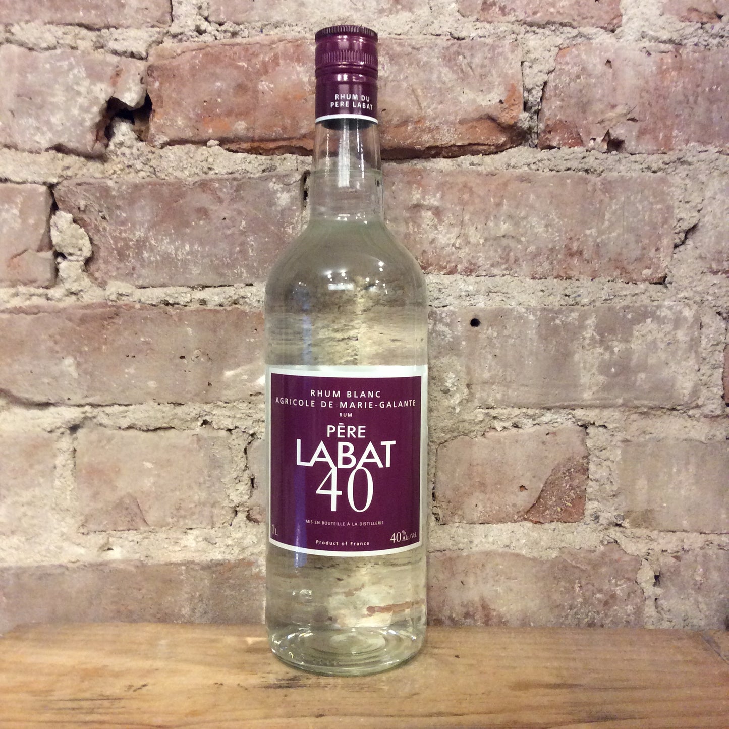 Père Labat 40° Agricole de Marie-Galante Rhum Blanc 1L