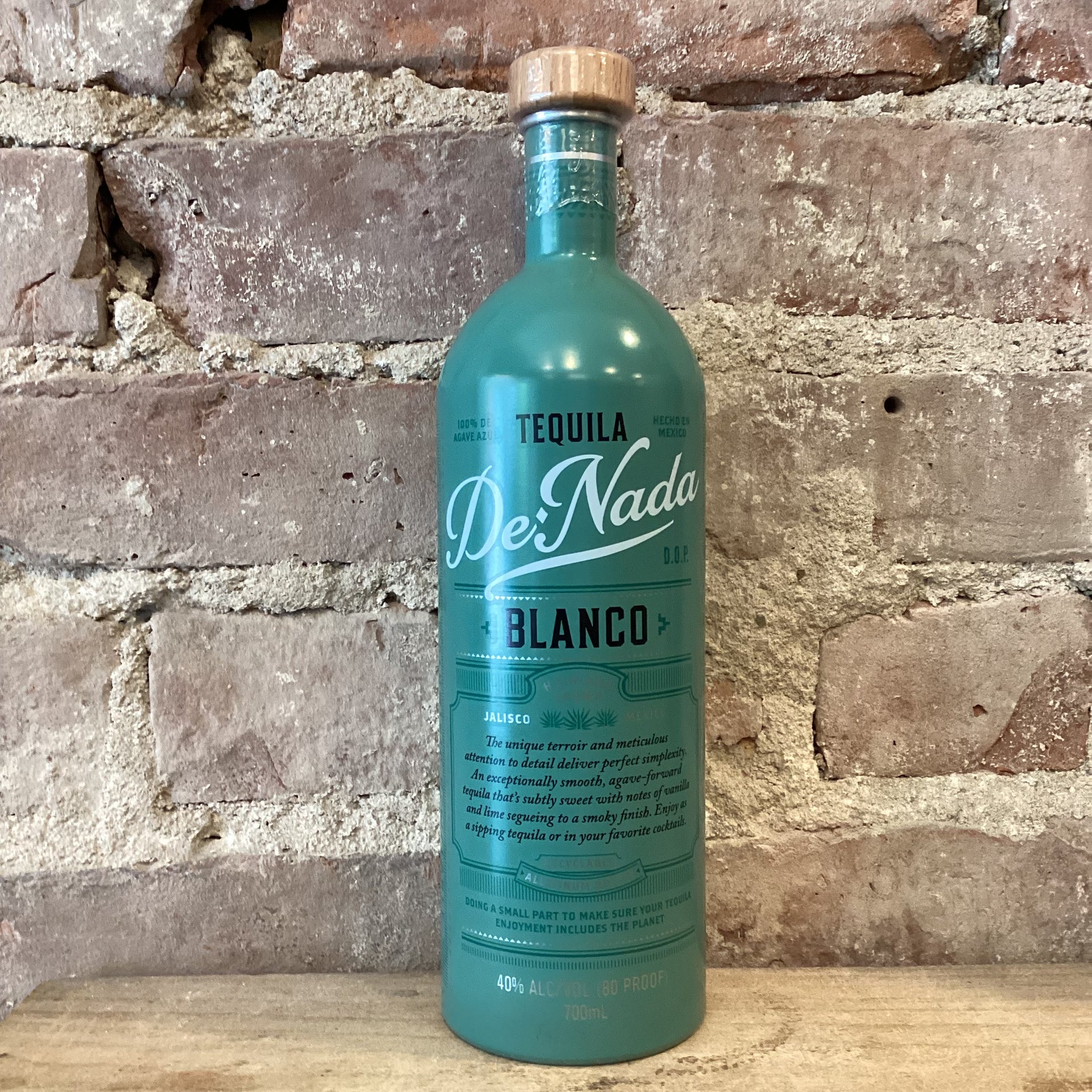 De-Nada Tequila Blanco 100% Blue Agave 700ml  Eastside Cellars