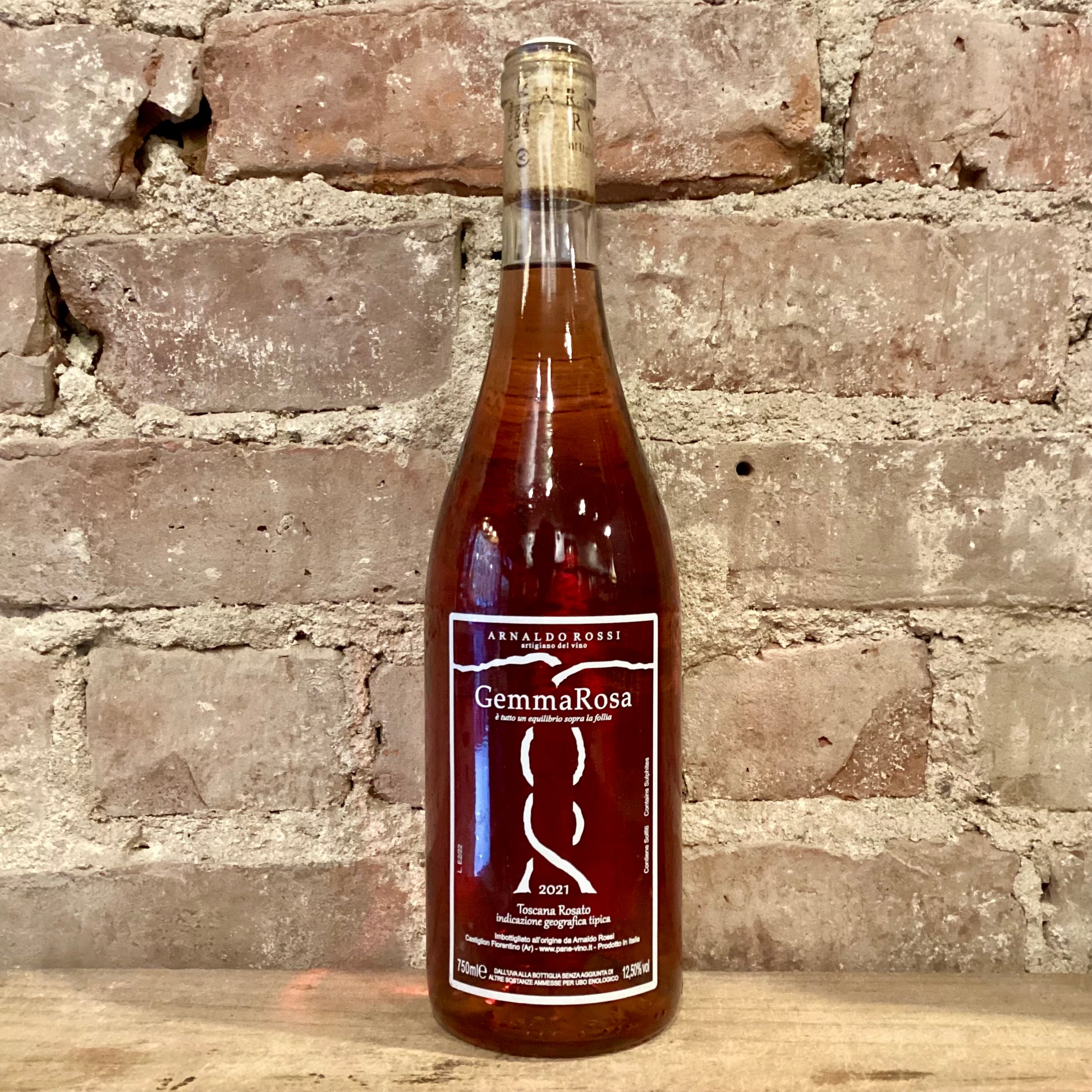 Arnaldo Rossi Toscana GemmaRosa Rosato 2021 750mL