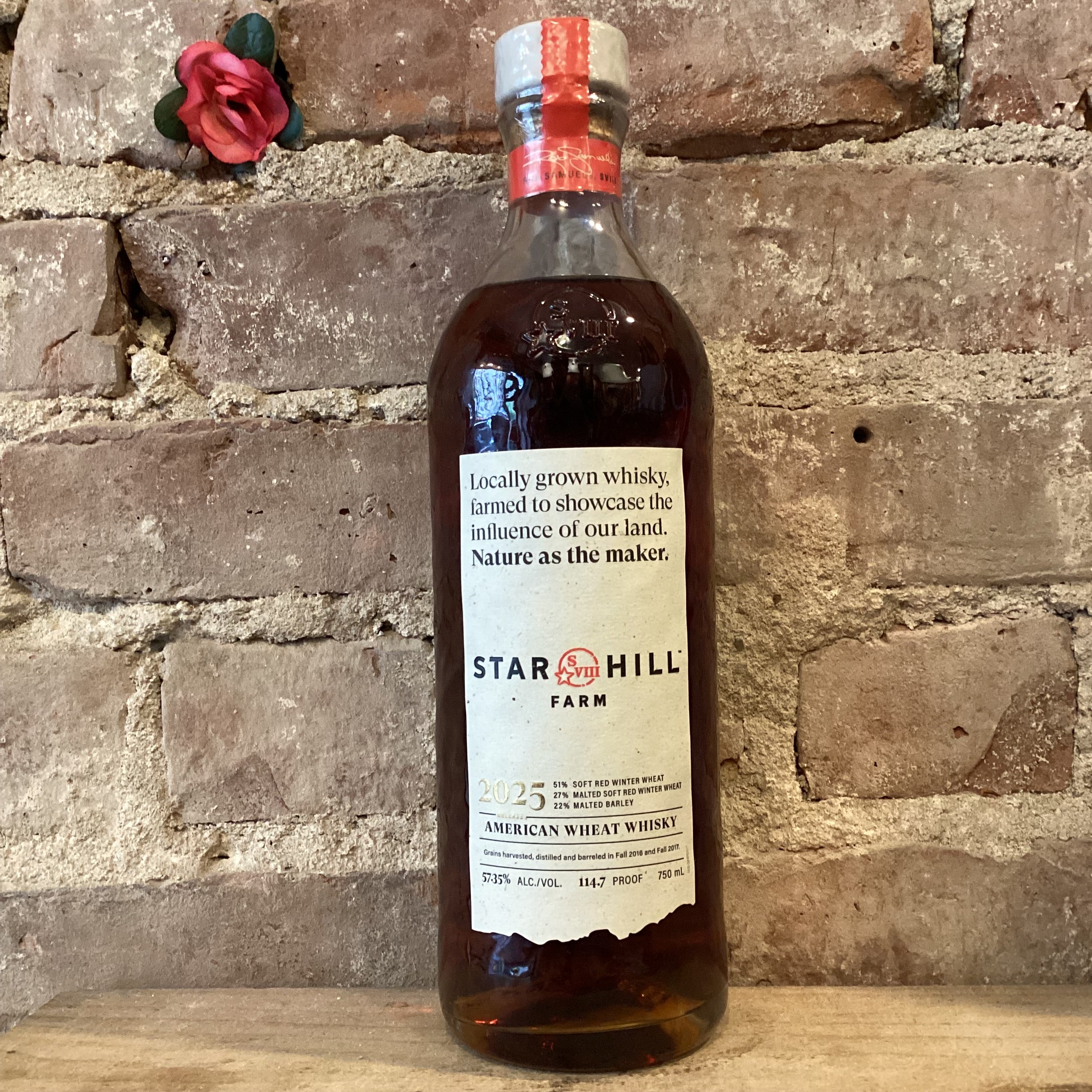 ★ STAR HILL FARM アメリカンウイスキー700ml 57.4% ★ Star Hill Farm American Wheat Whisky 2025 Release - 70cl 57.4