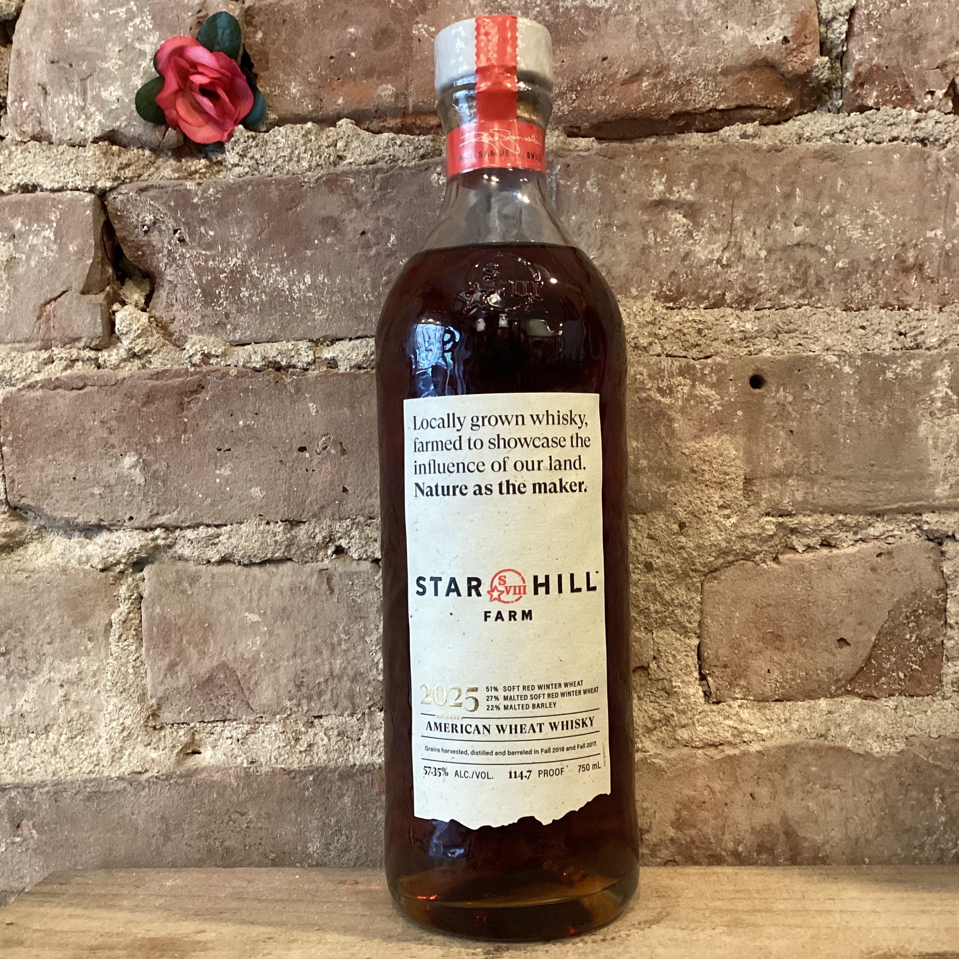Star Hill Farm American Wheat Whisky 750mL