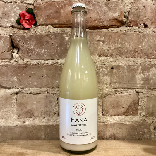 Hana Makgeolli Takju Unfiltered Rice Wine 750ml