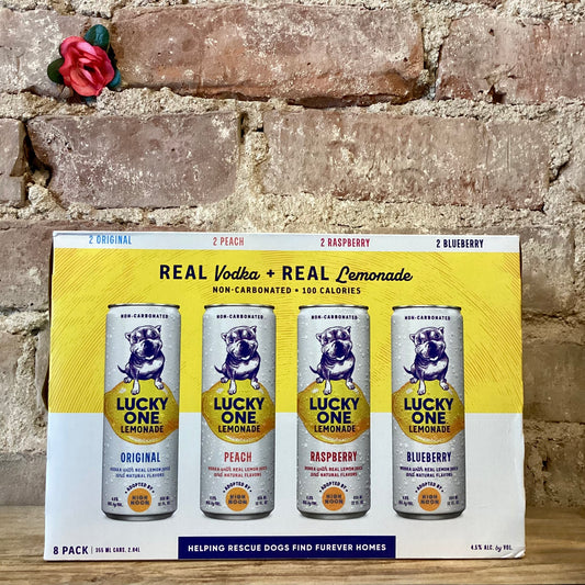 Lucky One Vodka Lemonade Variety 8-Pack