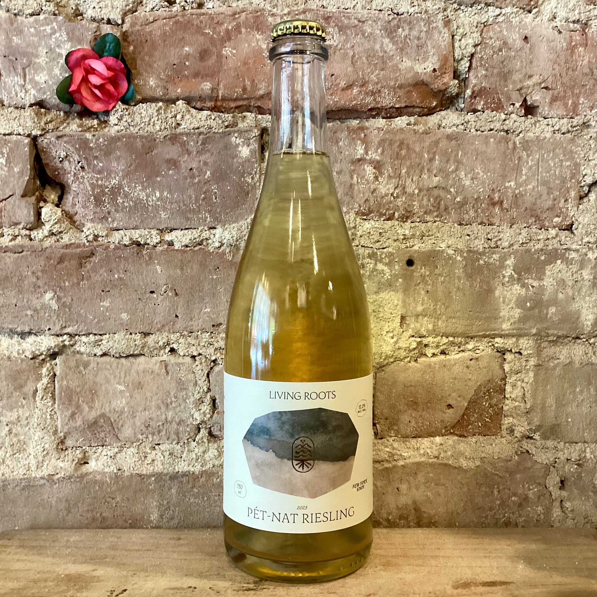 Living Roots Finger Lakes Pet-Nat Riesling 2023 750mL